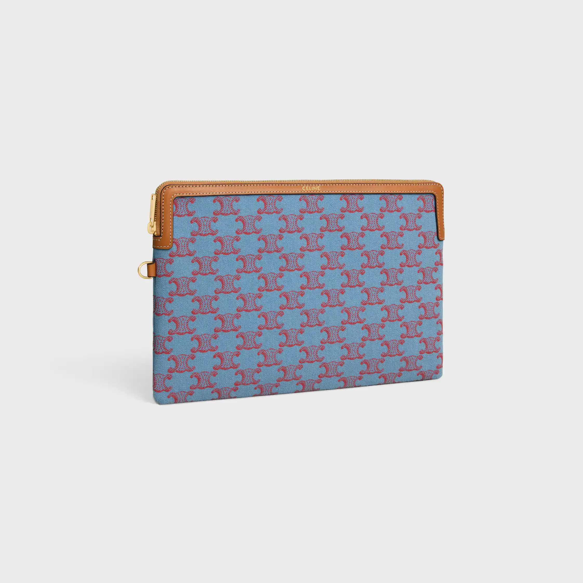KLEINE TASCHE MIT GÜRTEL CUIR TRIOMPHE AUS TEXTIL MIT TRIOMPHE-PRINT GESAMT