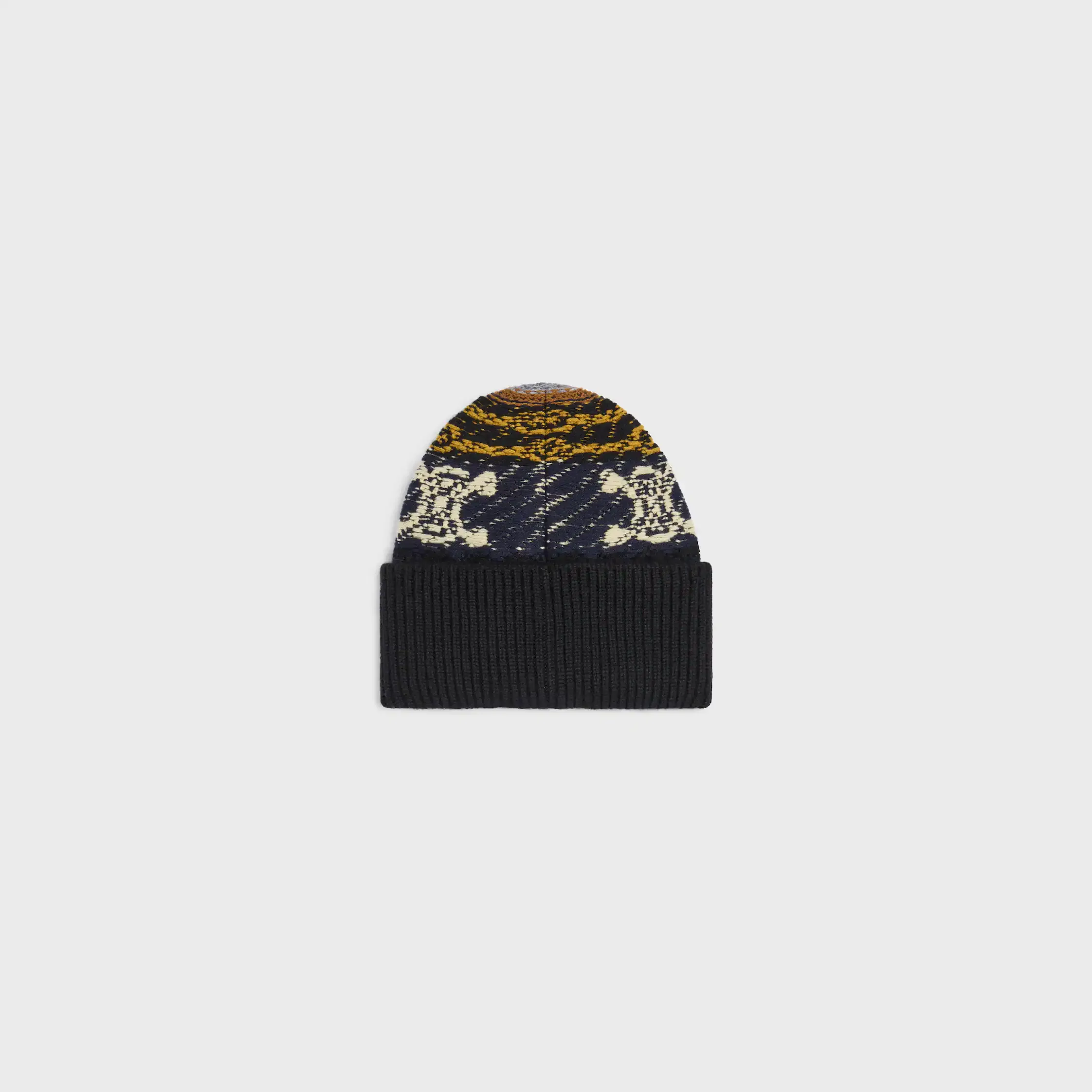 Beanie IN Jacquard-Kaschmir