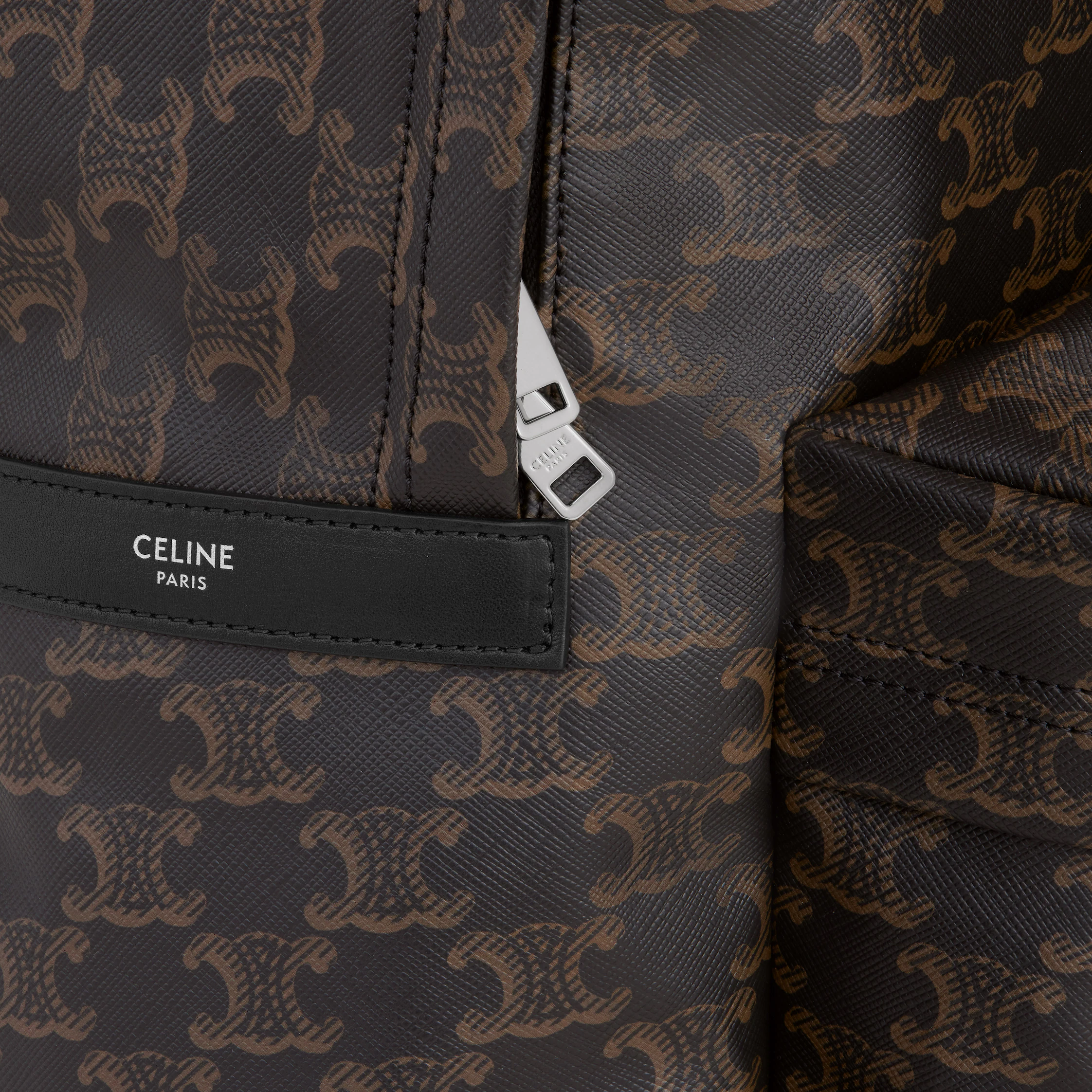 Medium Rucksack IN Triomphe Canvas und Kalbsleder