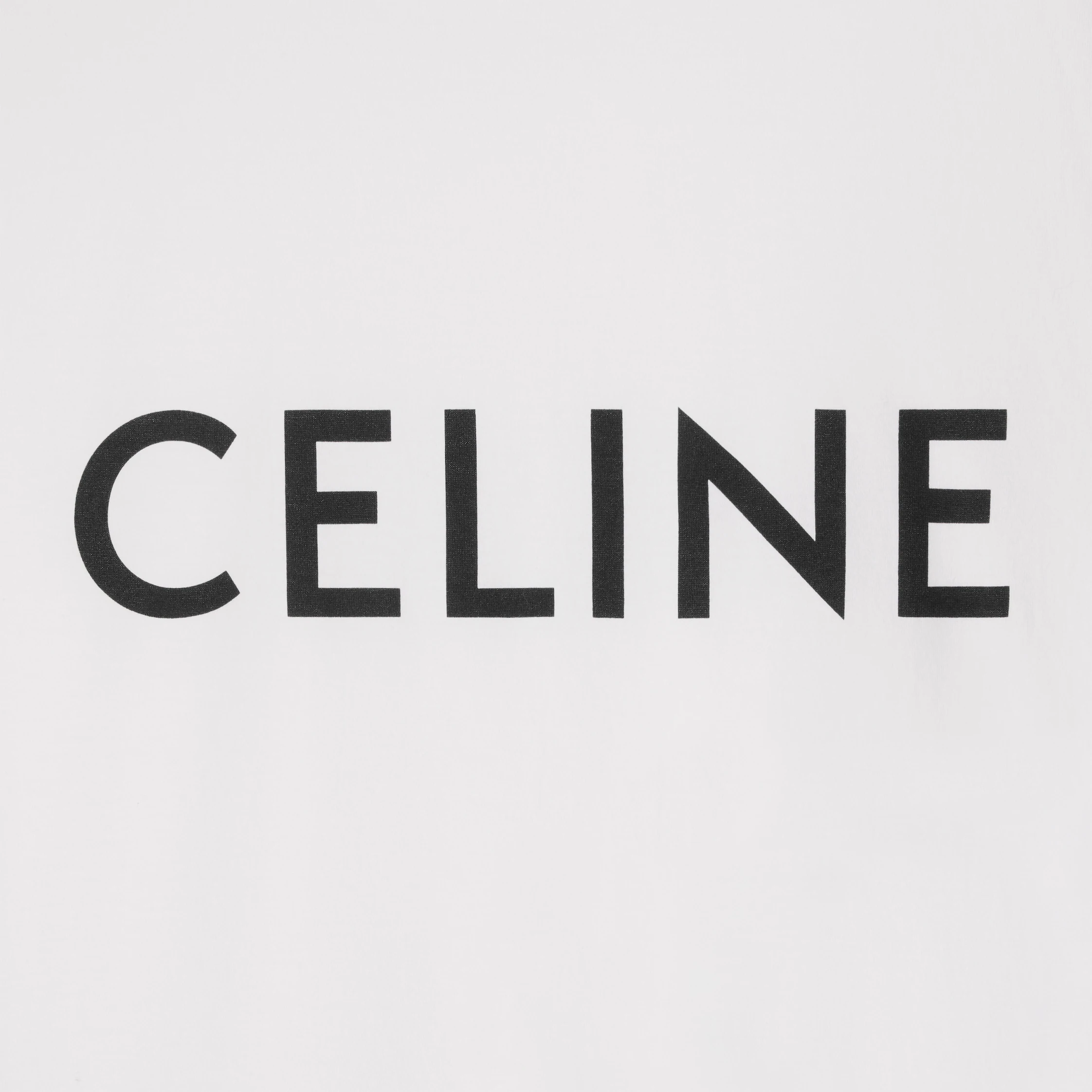 CELINE LOOSE T-SHIRT AUS BAUMWOLLJERSEY