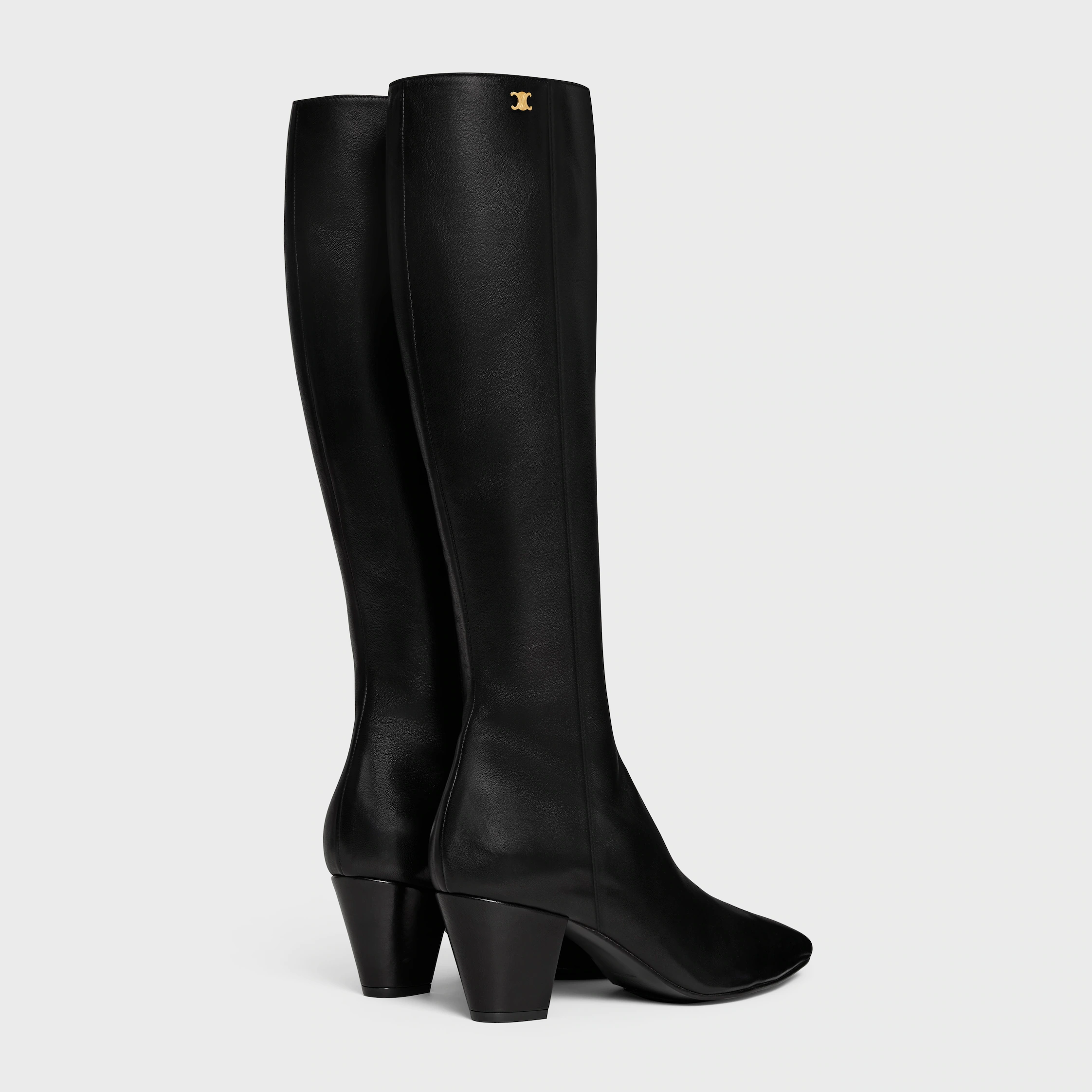 STAGE - HOHE STIEFEL AUS LAMMLEDER