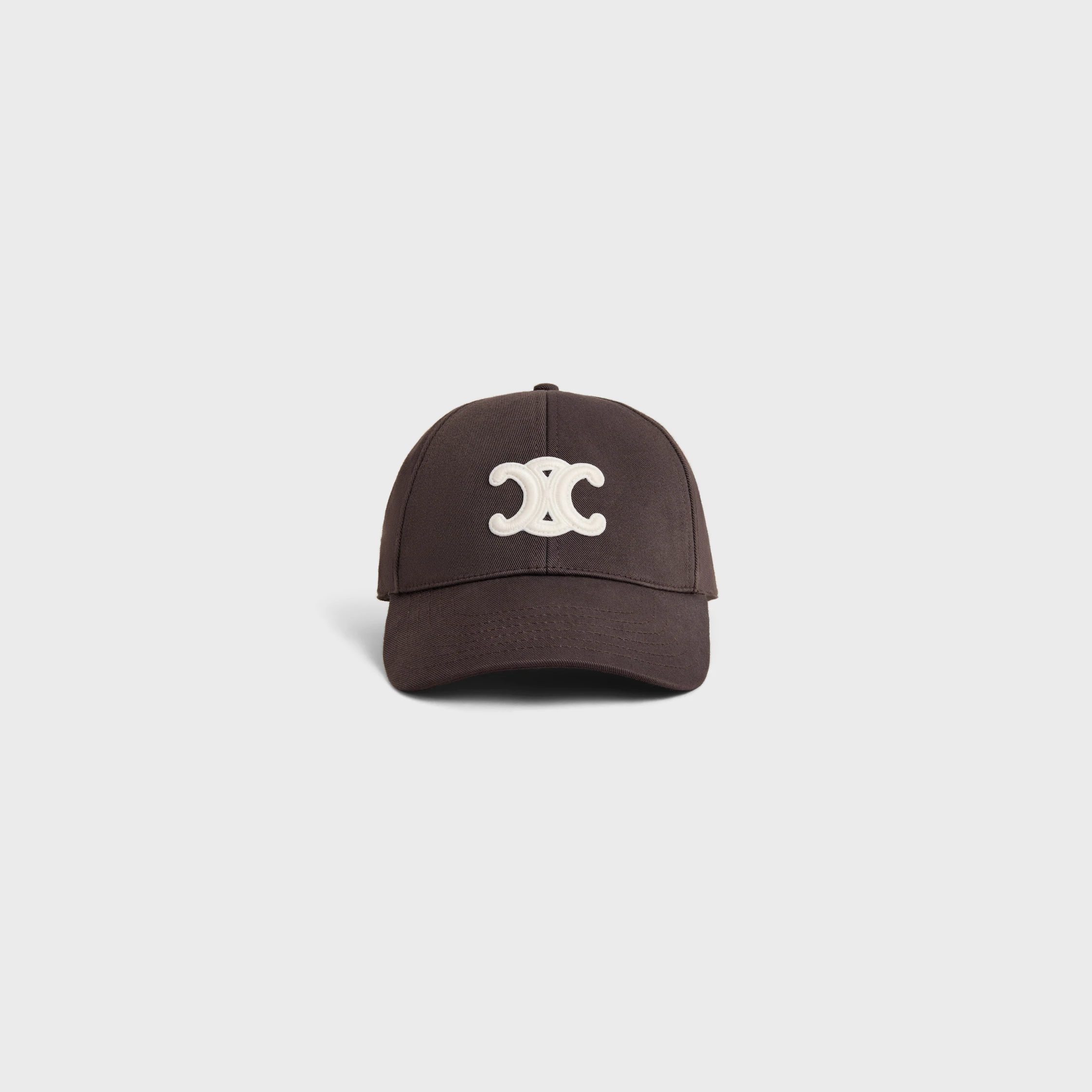 Triomphe Baseball Cap aus gewaschenem Baumwollgabardine
