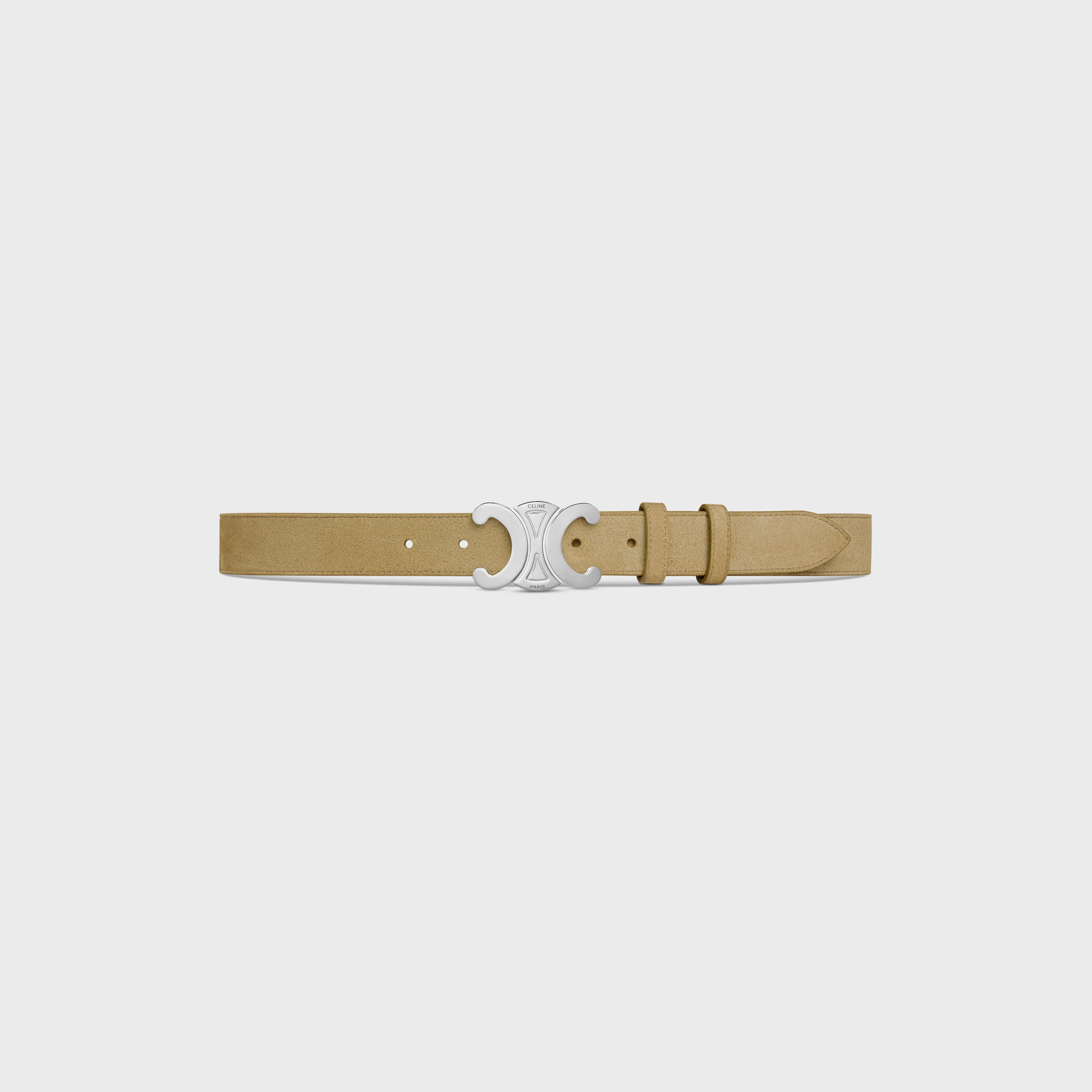 Triomphe Gürtel 30 MM aus Wildleder Kalbsleder