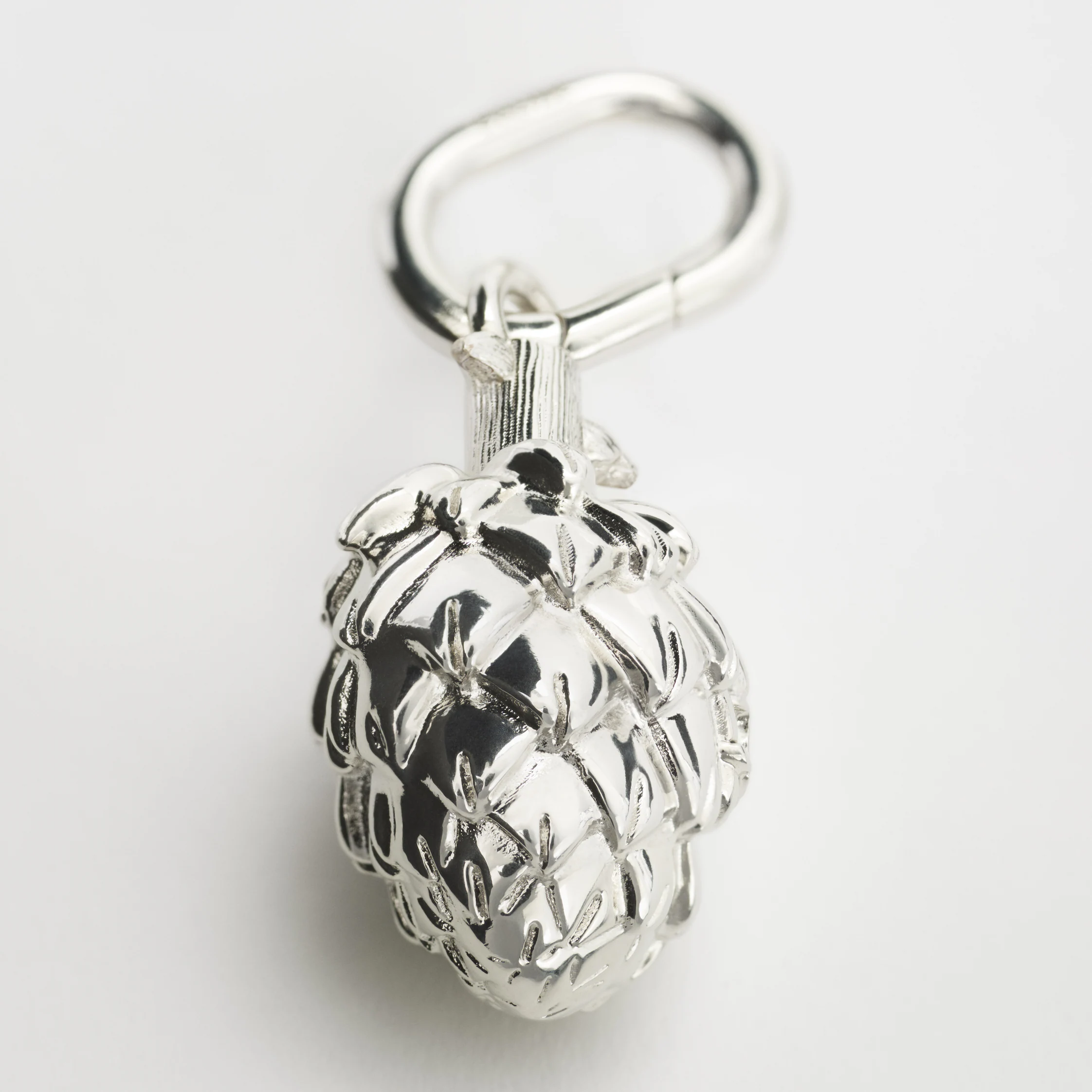 CHARMS ARTISCHOCKE AUS BRONZE MIT RHODIUM-OBERFLÄCHE