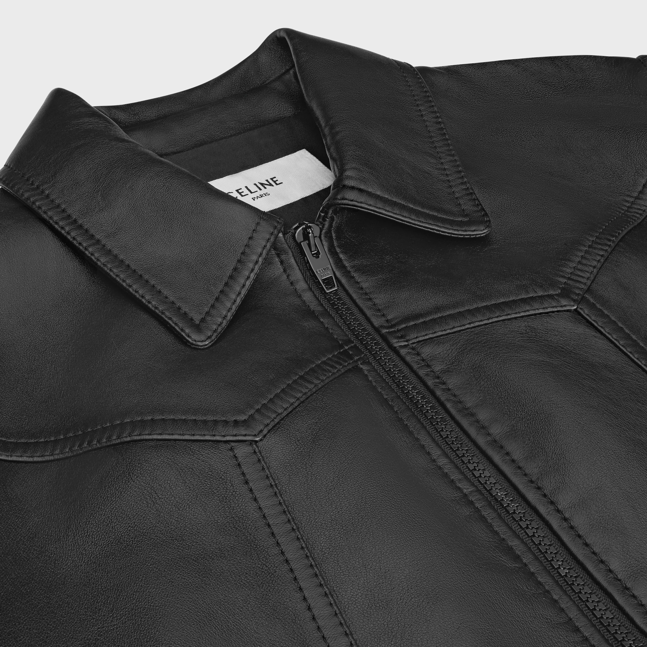 loselange Blouson-Jacke aus weichem Lammleder