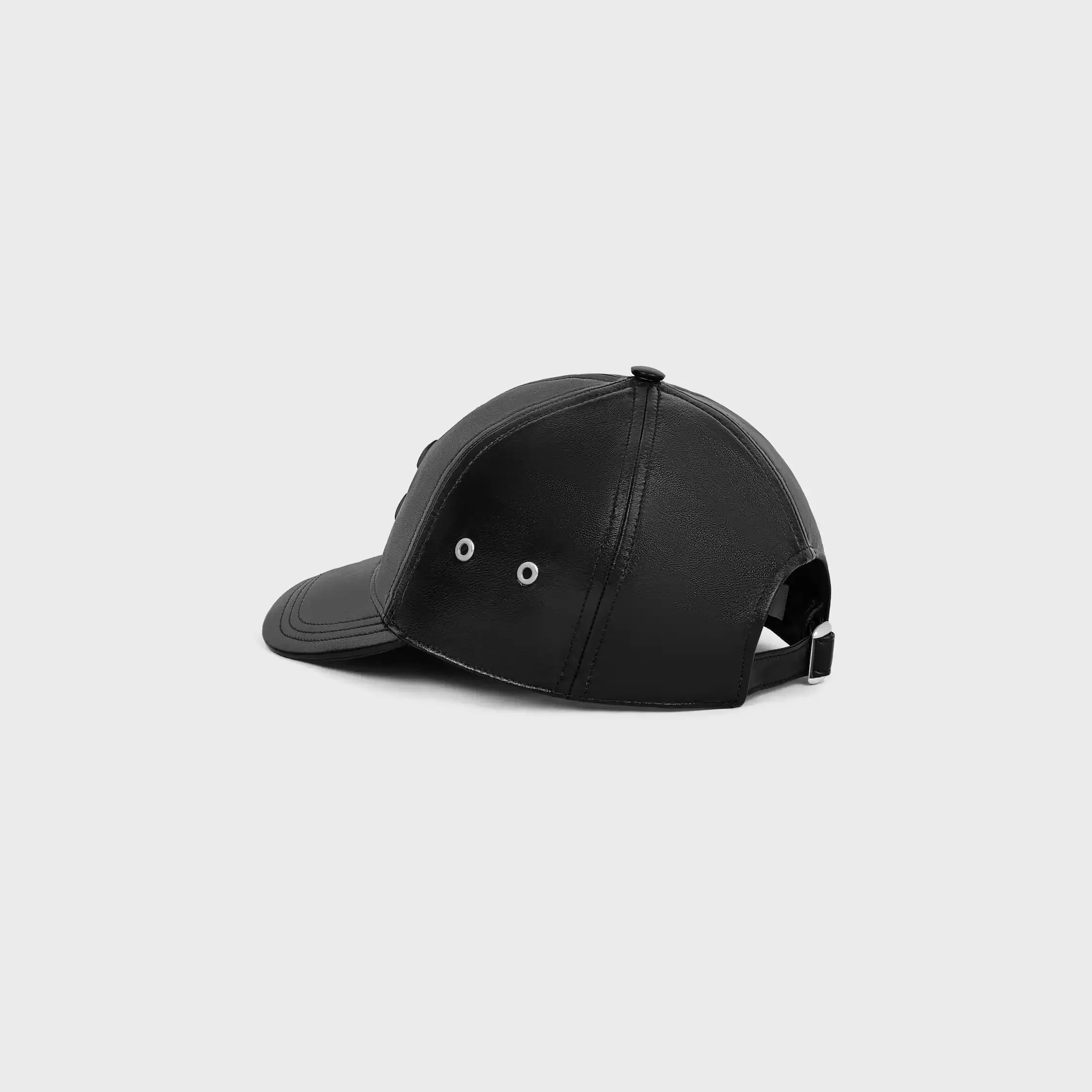 triomphe Baseball Cap aus Lammleder