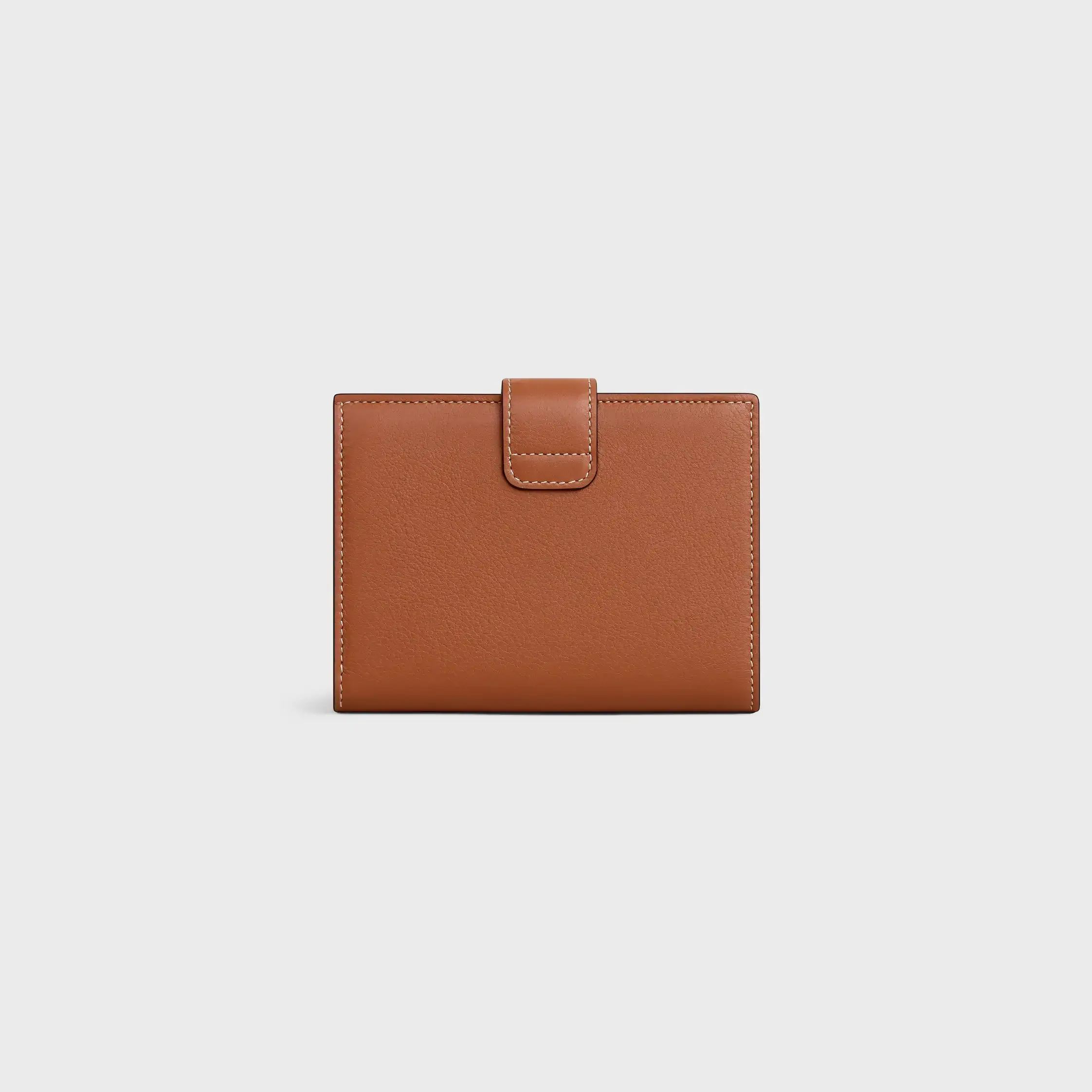 MEDIUM STRAP WALLET NINO IN WEICHEN GRAINIERTEN KALBSLEDER
