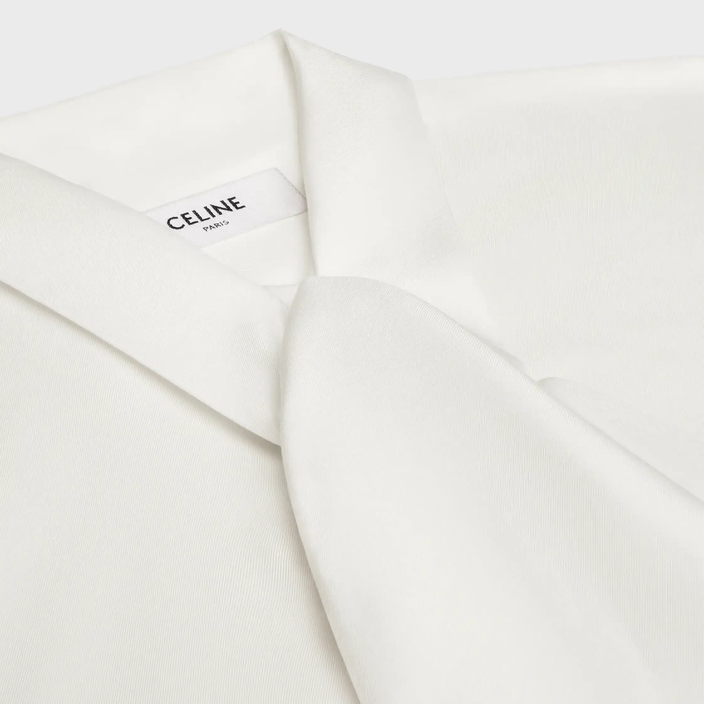 Hemd IN Seiden-Twill mit Lavalliere