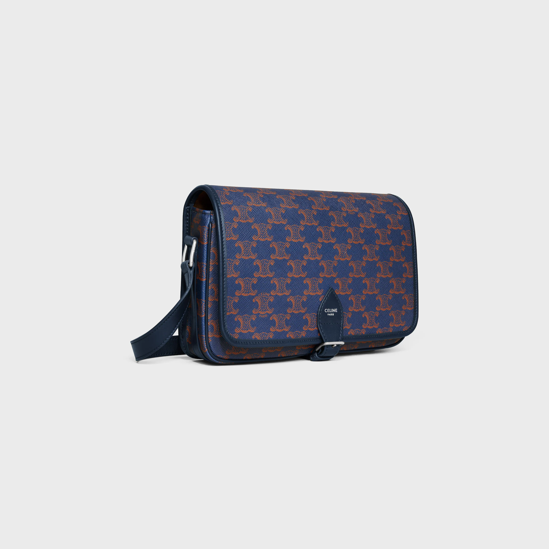 KLEINER FOLCO MESSENGER IN Triomphe Canvas und Kalbsleder
