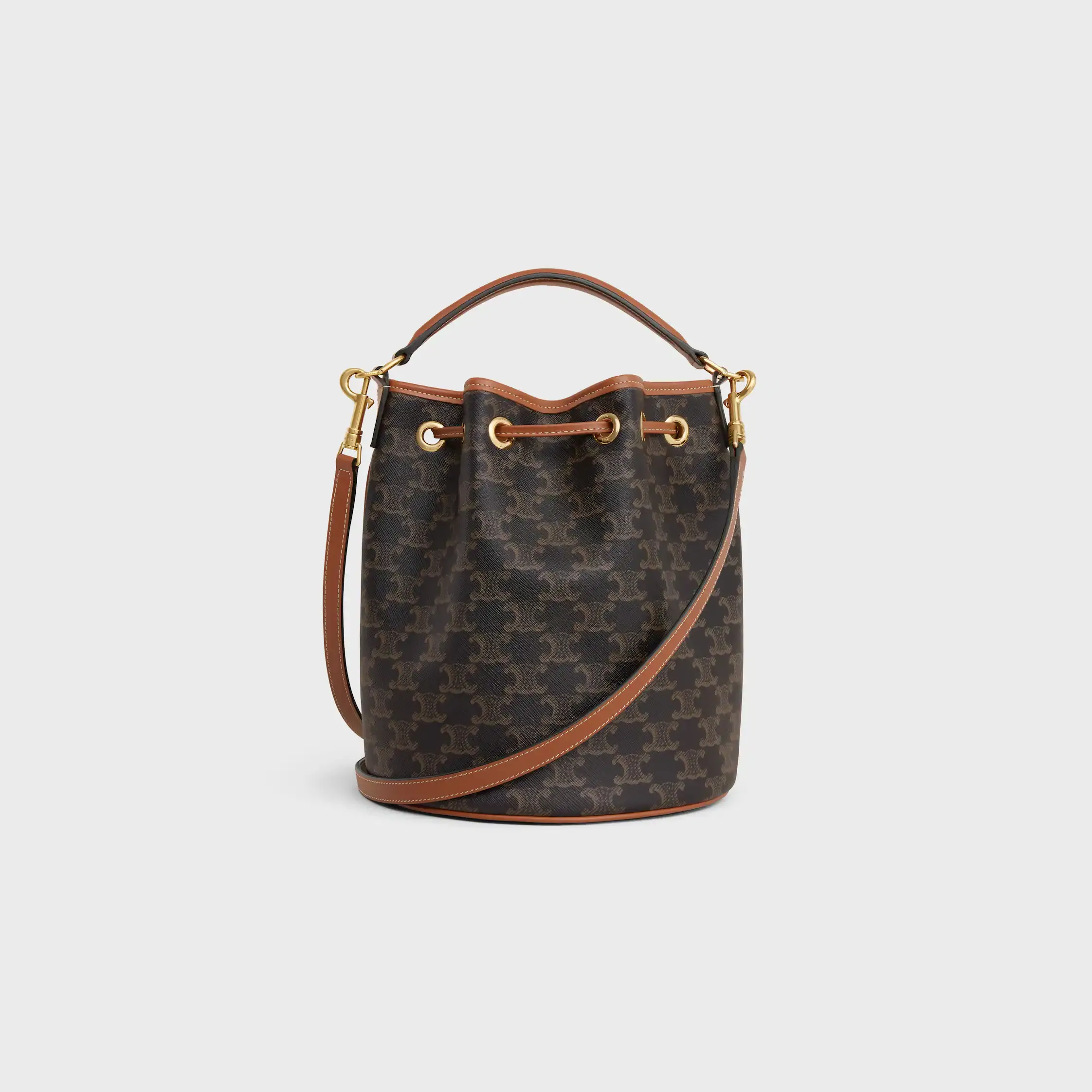 CLARA BAG IN TRIOMPHE-CANVAS UND KALBSLEDER