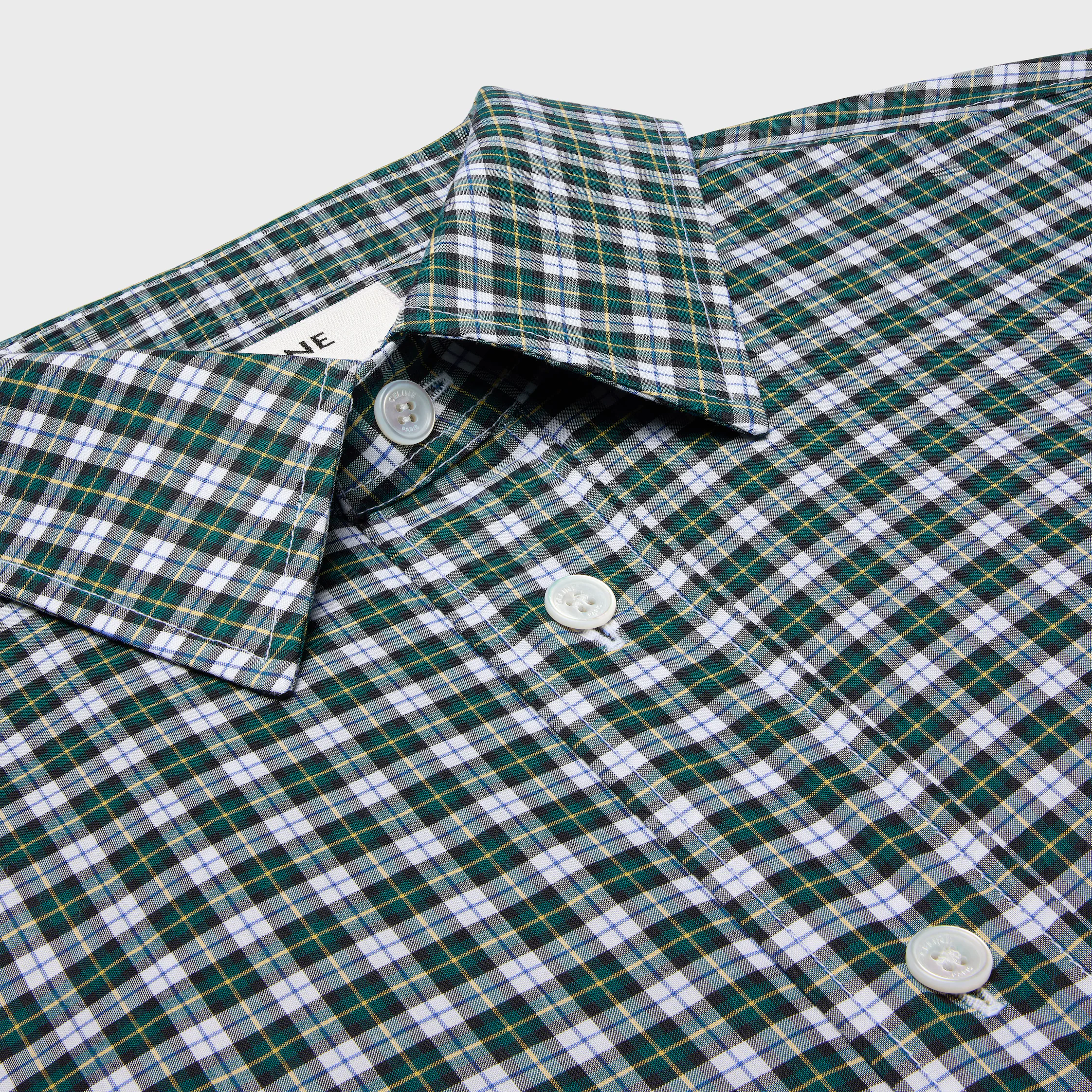 Hemd IN Tartan Baumwollstoff