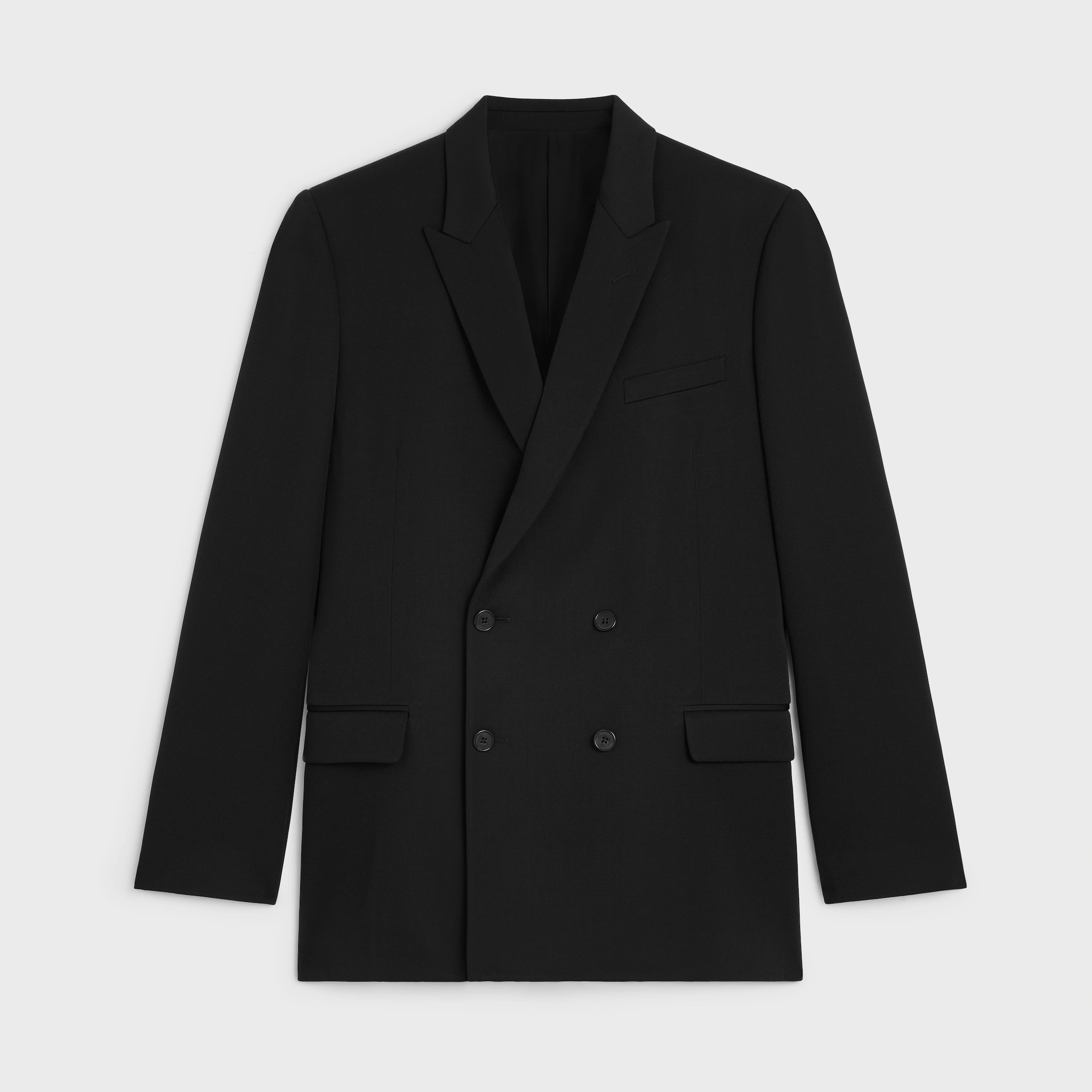 Dean-Jacke aus Wollgabardine