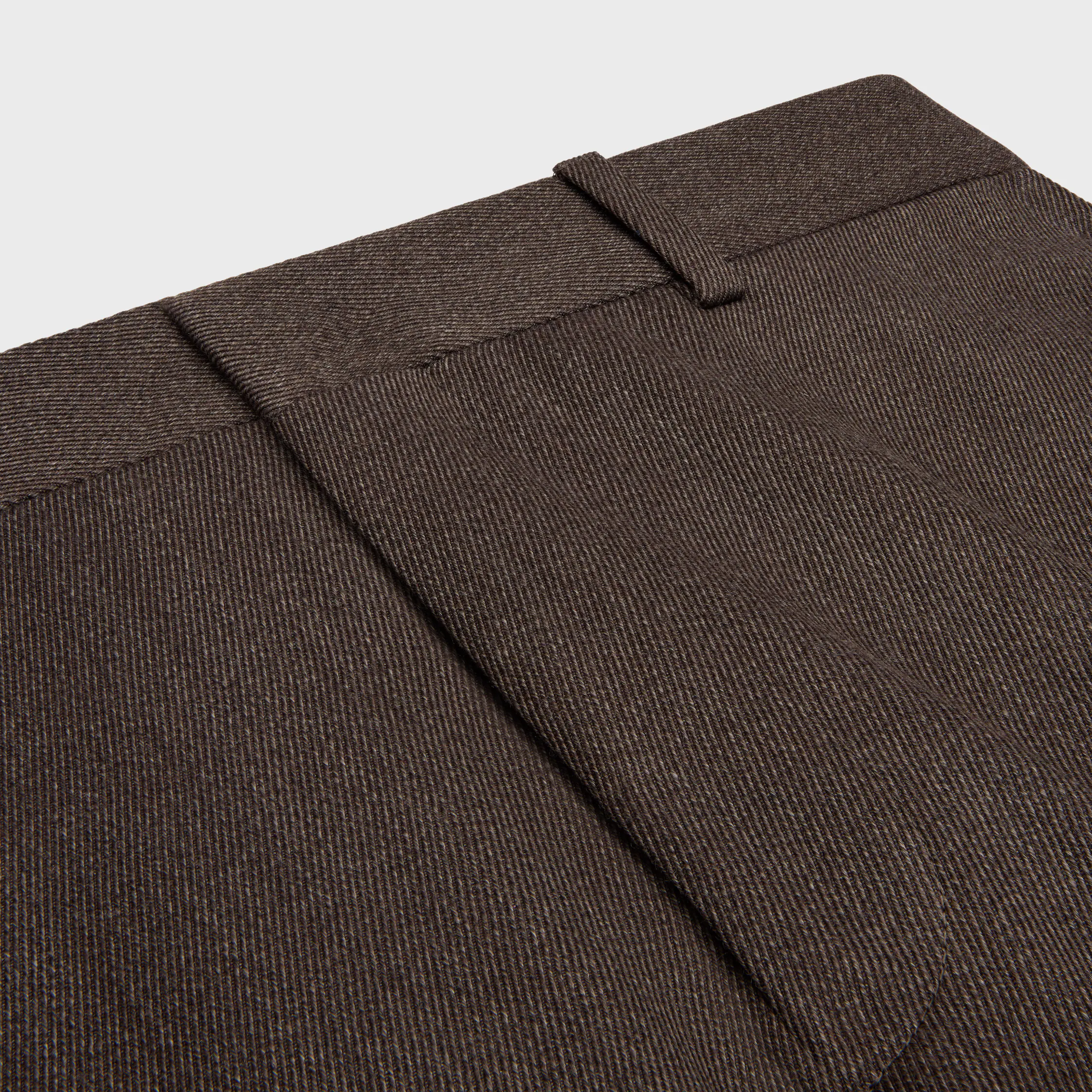 Hose Ethan aus Wollgabardine