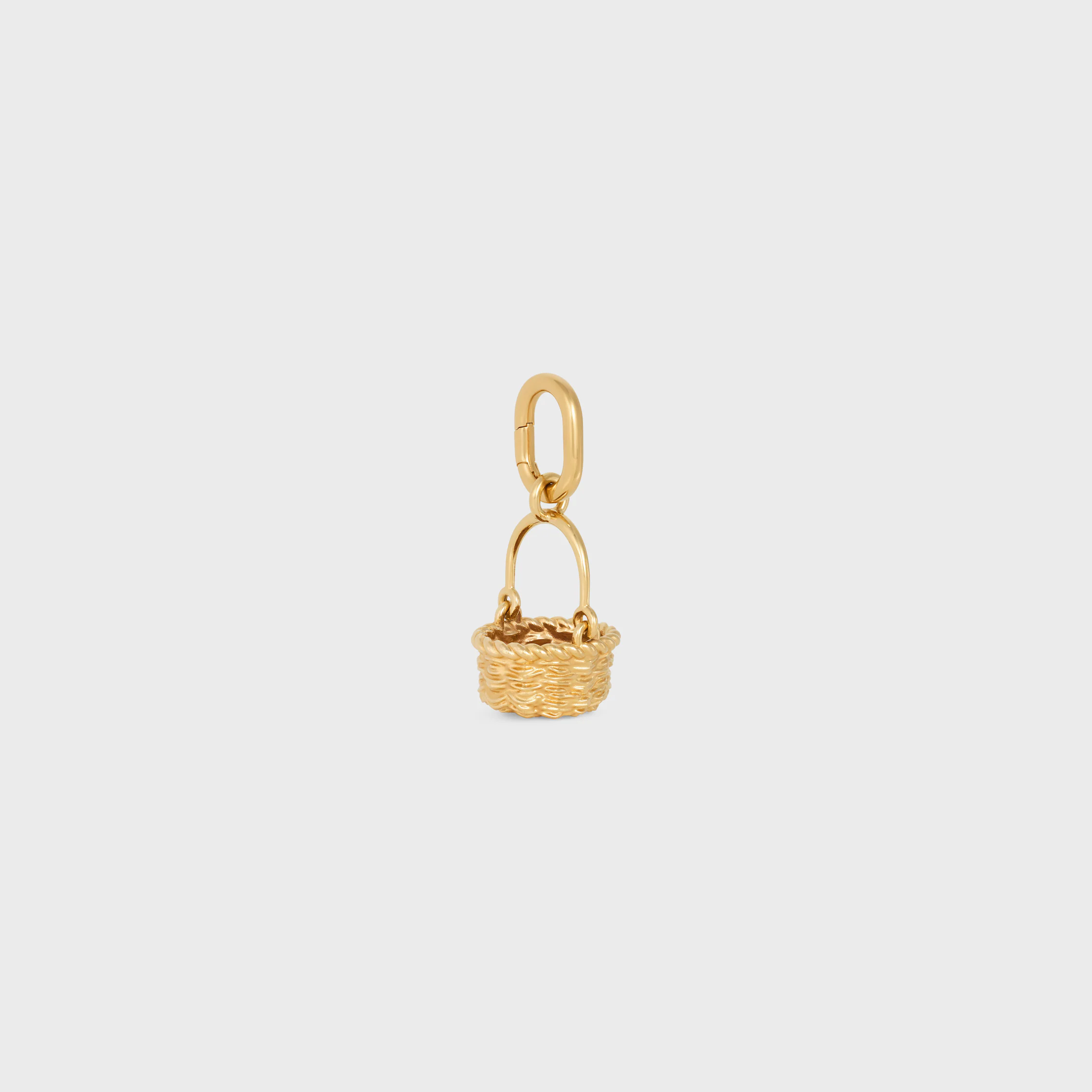 CHARMS KORB IN BRASS MIT GOLDFINISH