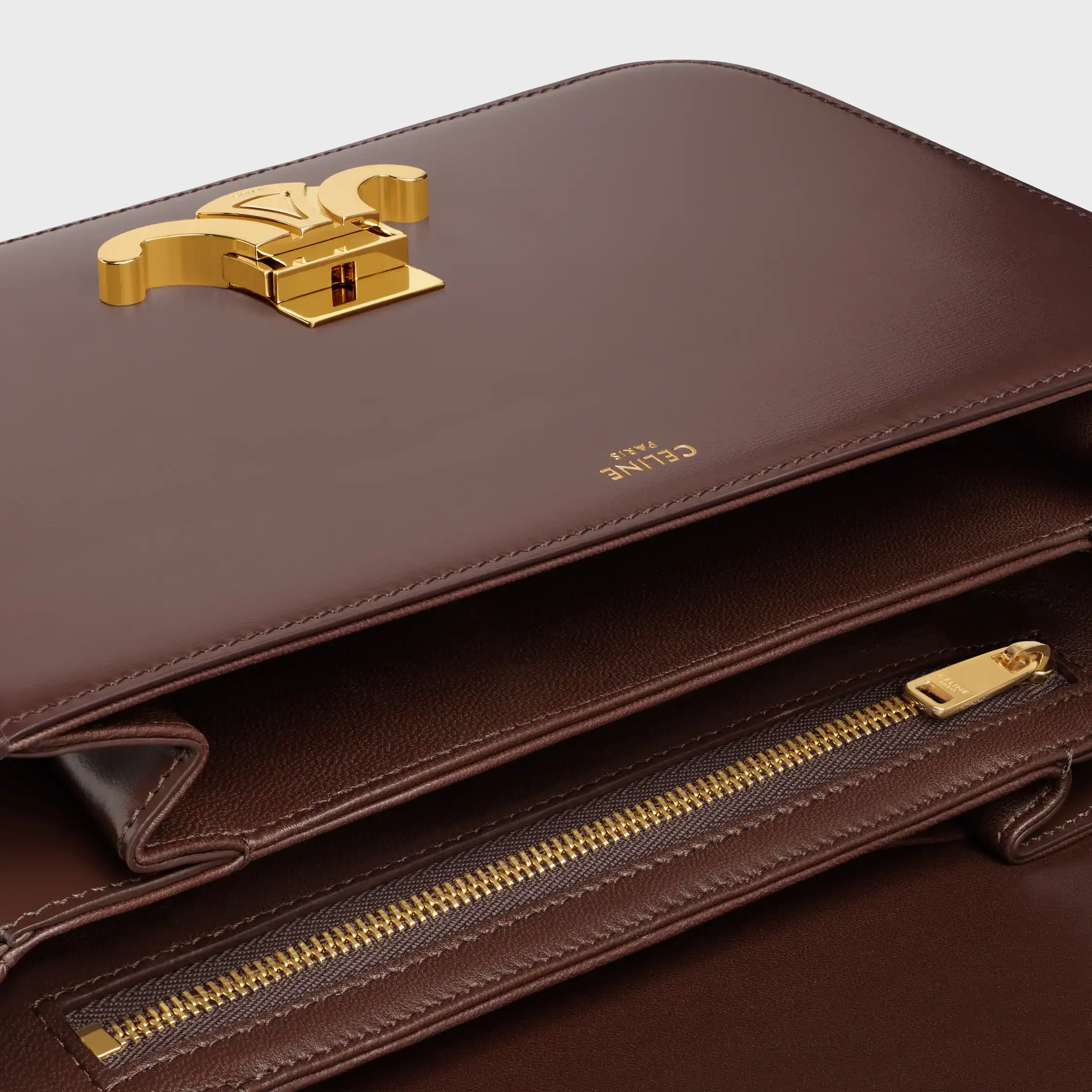 CLASSIQUE TRIOMPHE TASCHE AUS glänzendem Kalbsleder