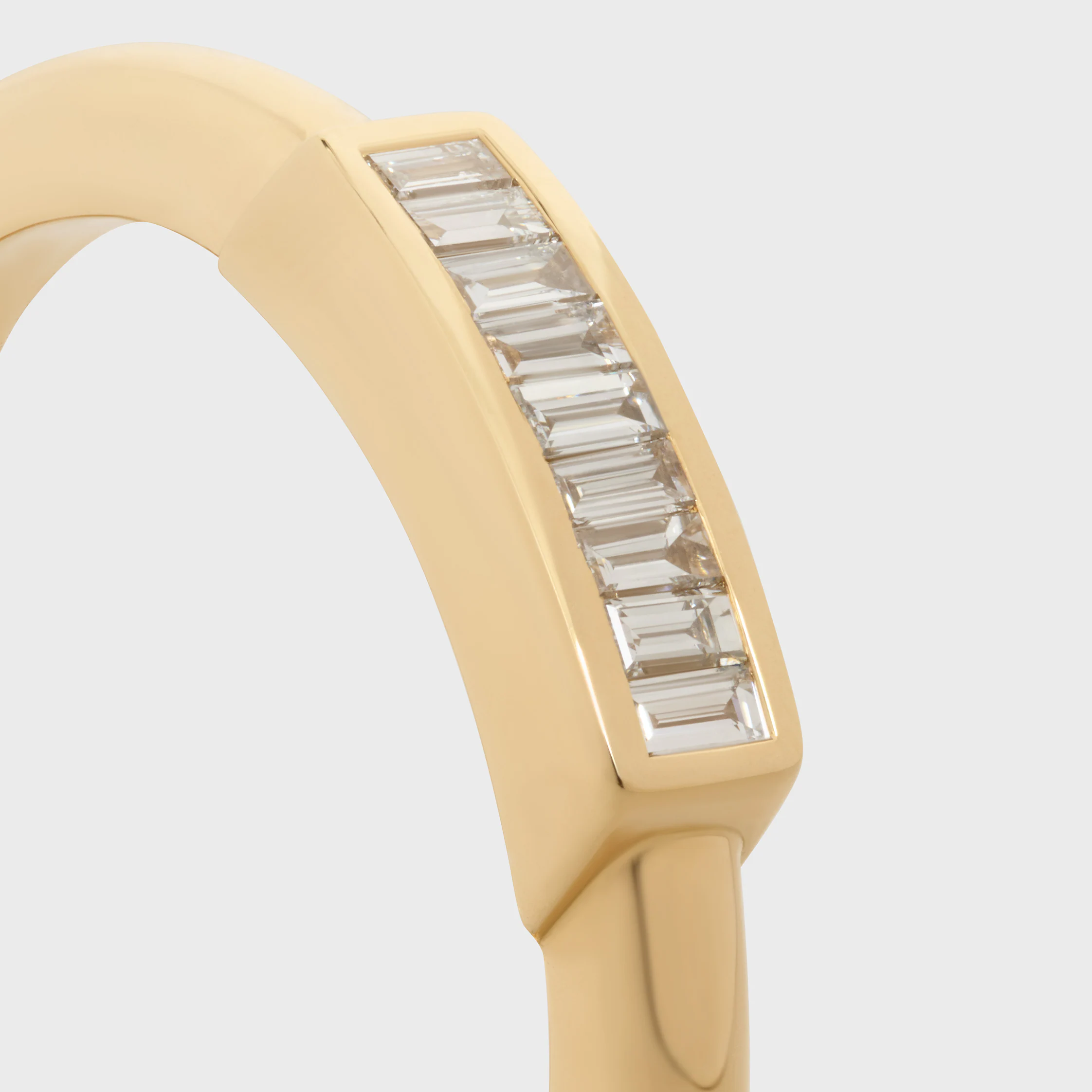 System Ring aus Gelbgold und Diamanten