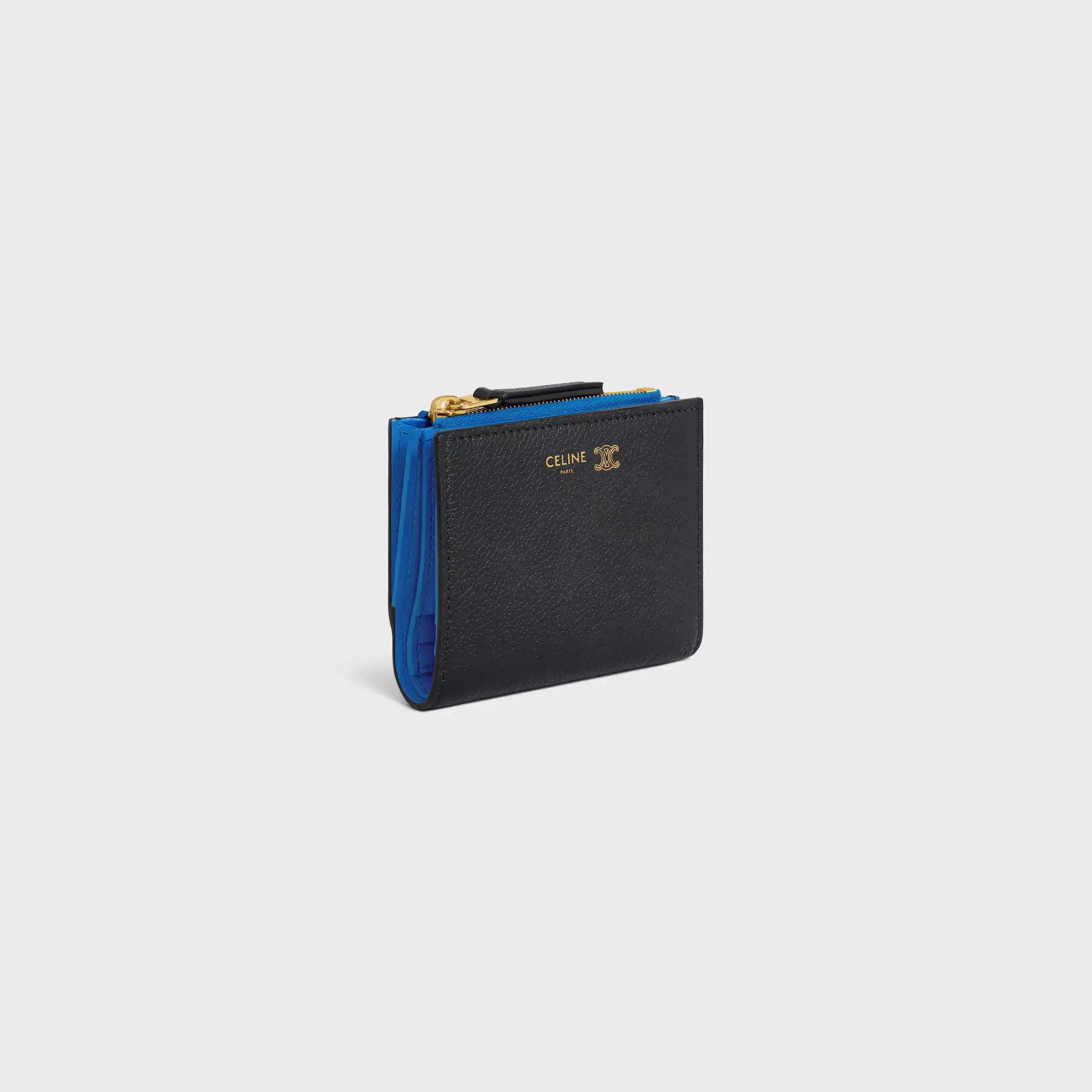 KOMPAKTES BRIEFCASE TRIOMPHE STAMP AUS WEICHEM GEBRANNTEN KALBSLEDER