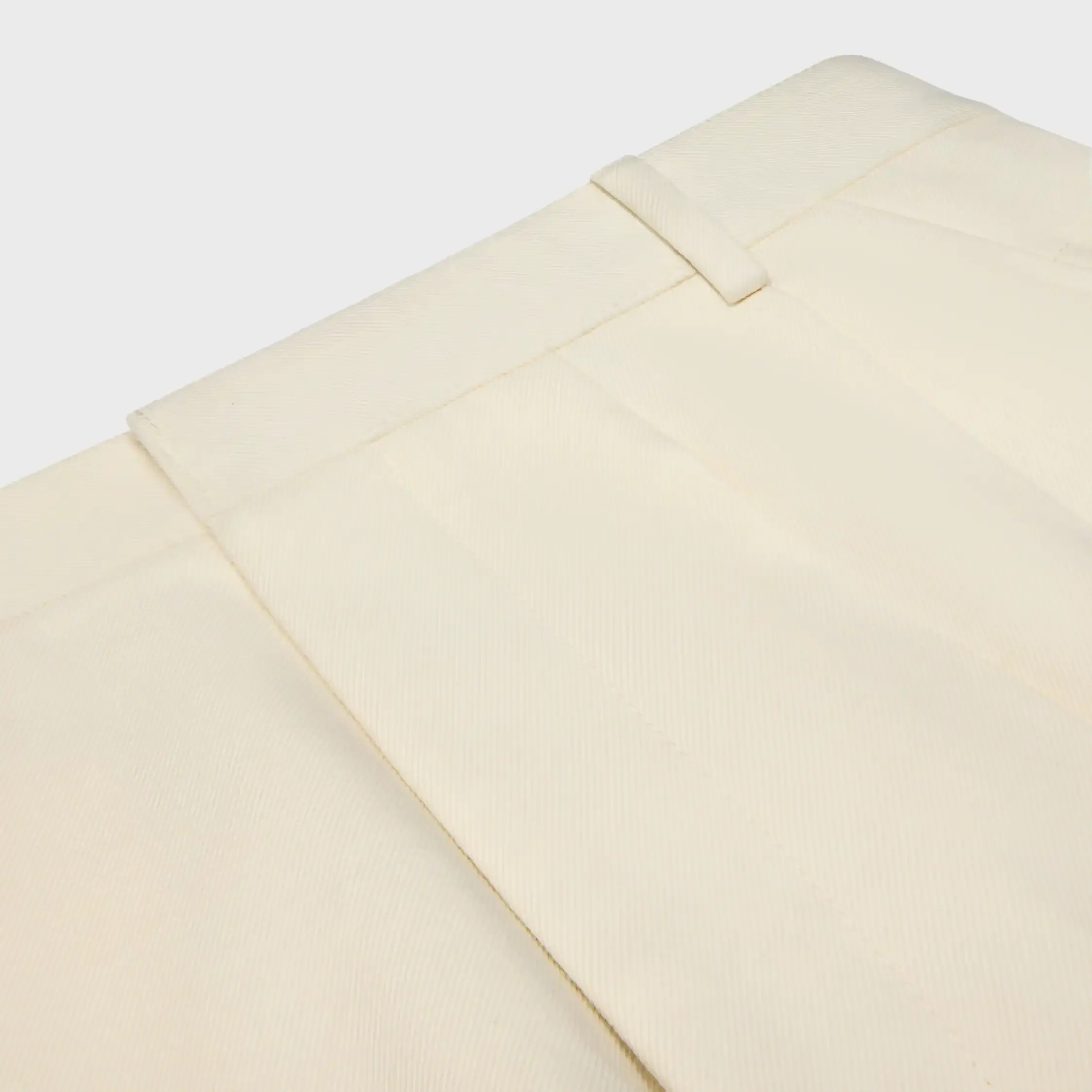 Montauk cropped trousers in Diagonal-Wolle