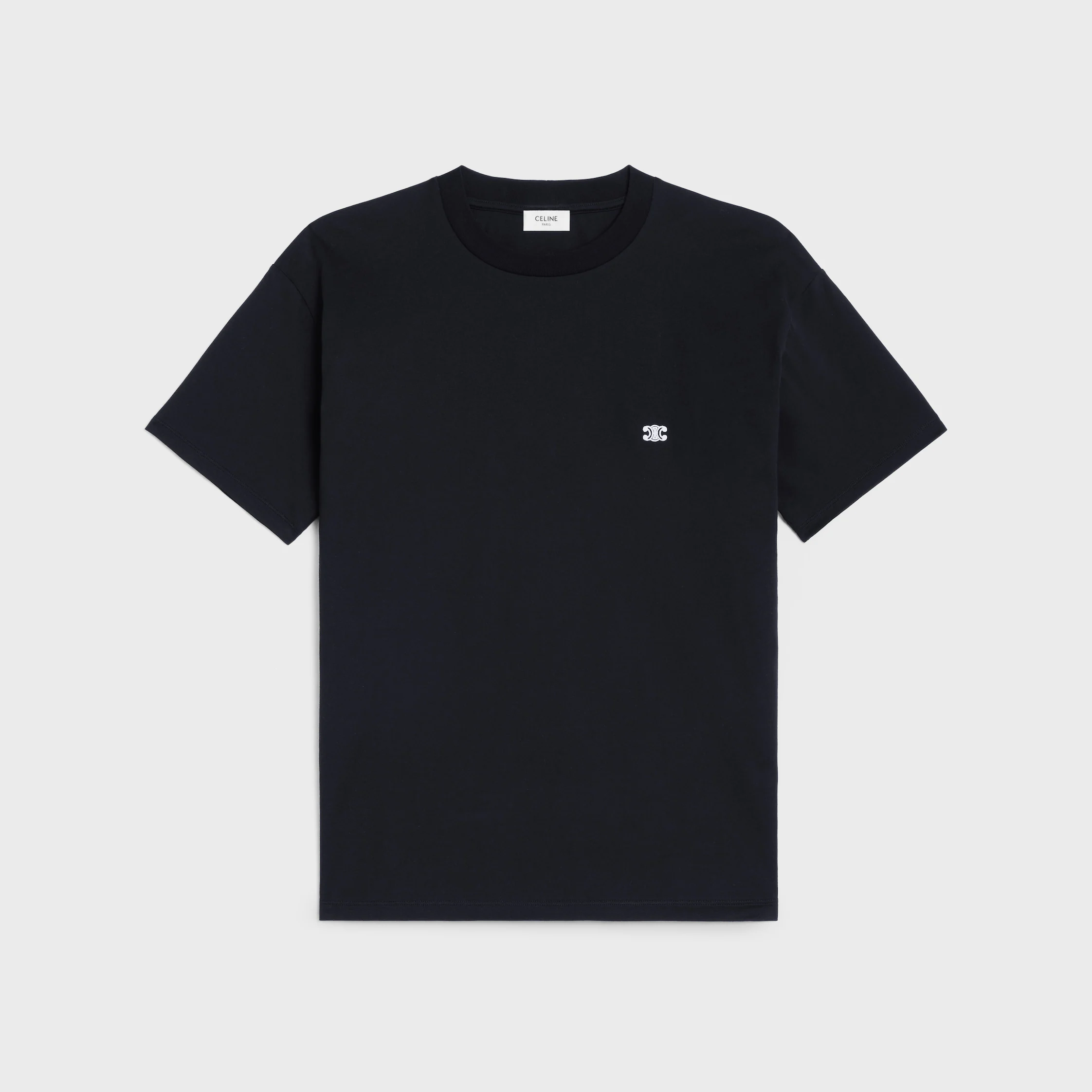 triomphe Loose T-Shirt aus Baumwolljersey