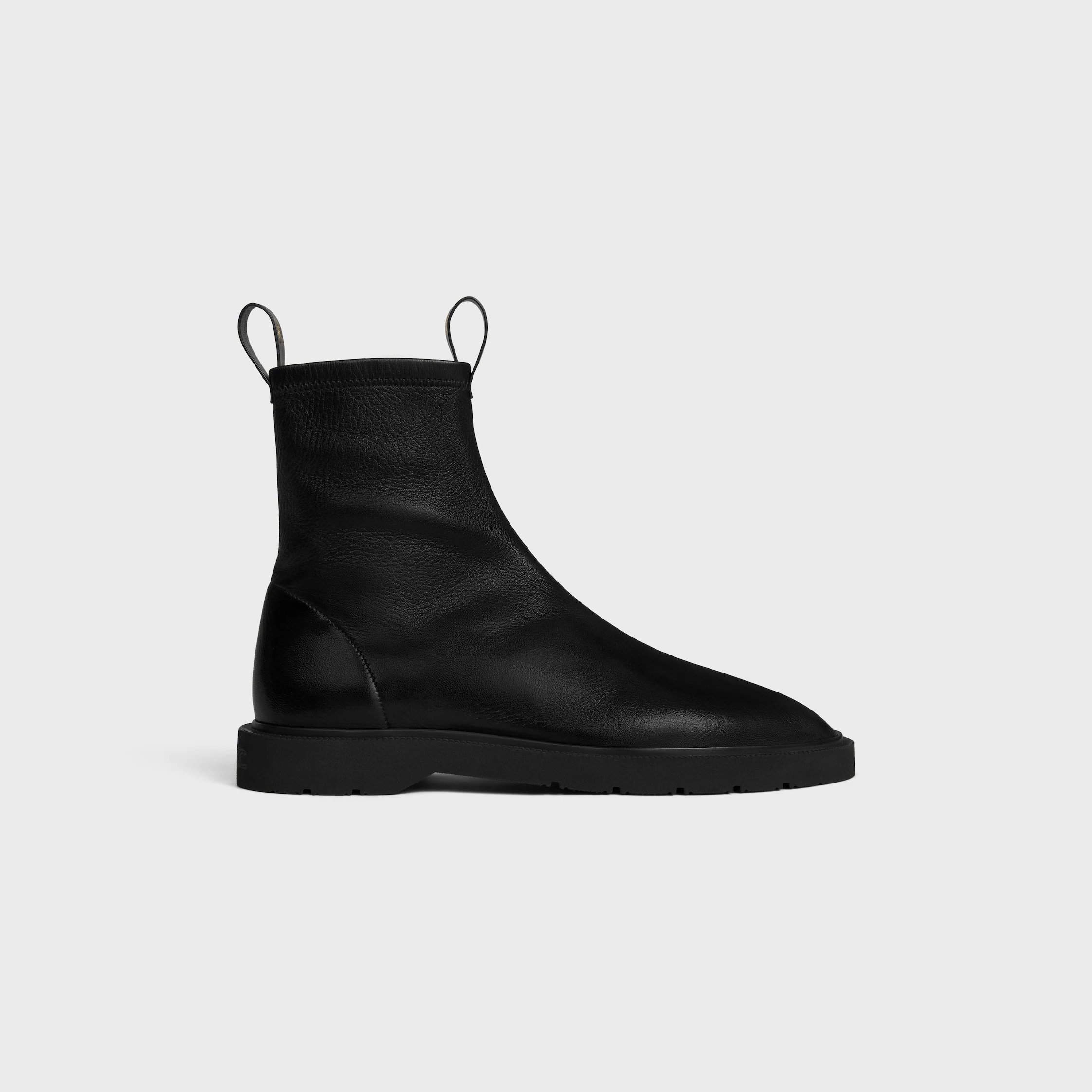FLOW - ZIPPSTIEFEL AUS DEHNBAREM LAMMLEDER