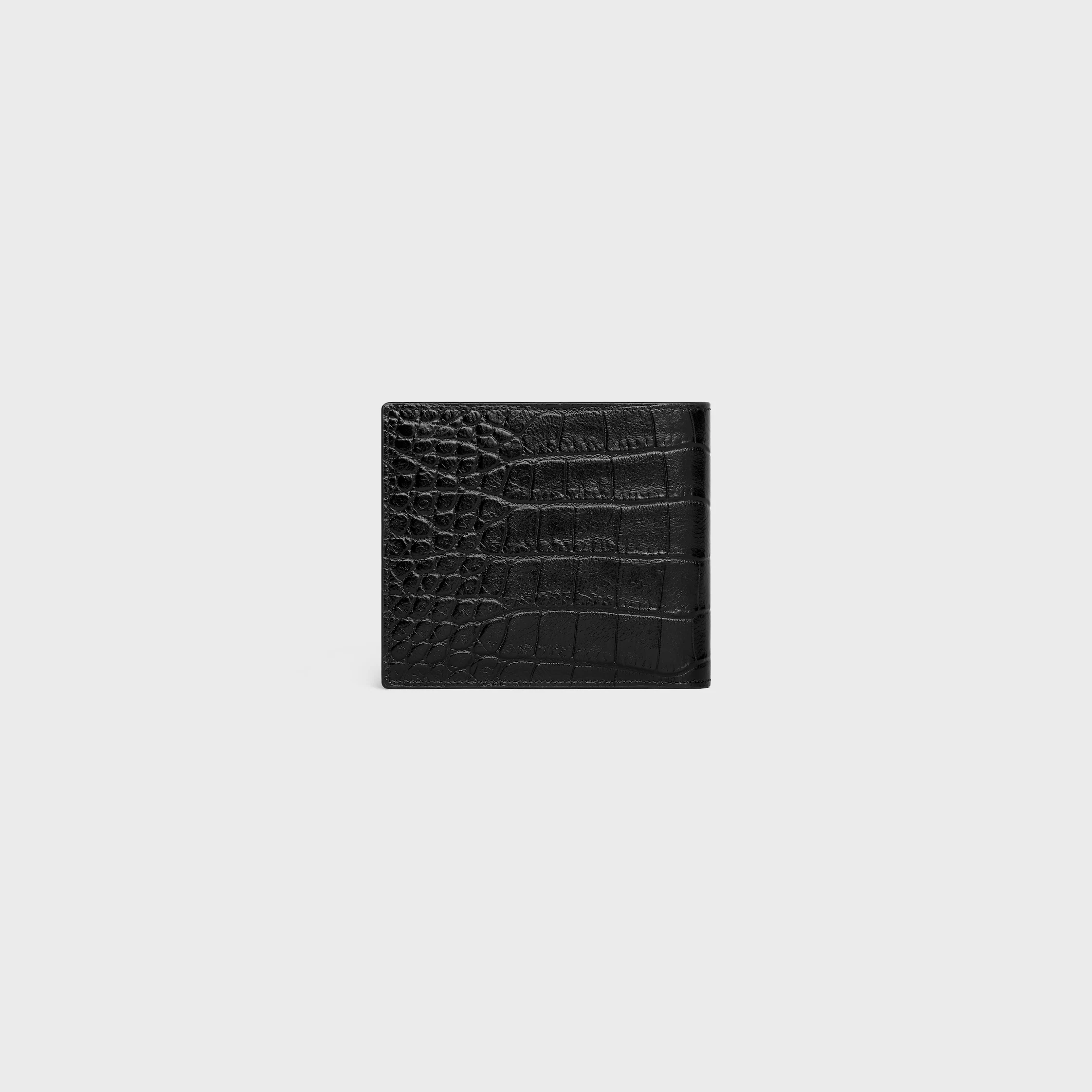 Bifold-Brieftasche IN Krokodil-Geprägtem Kalbsleder