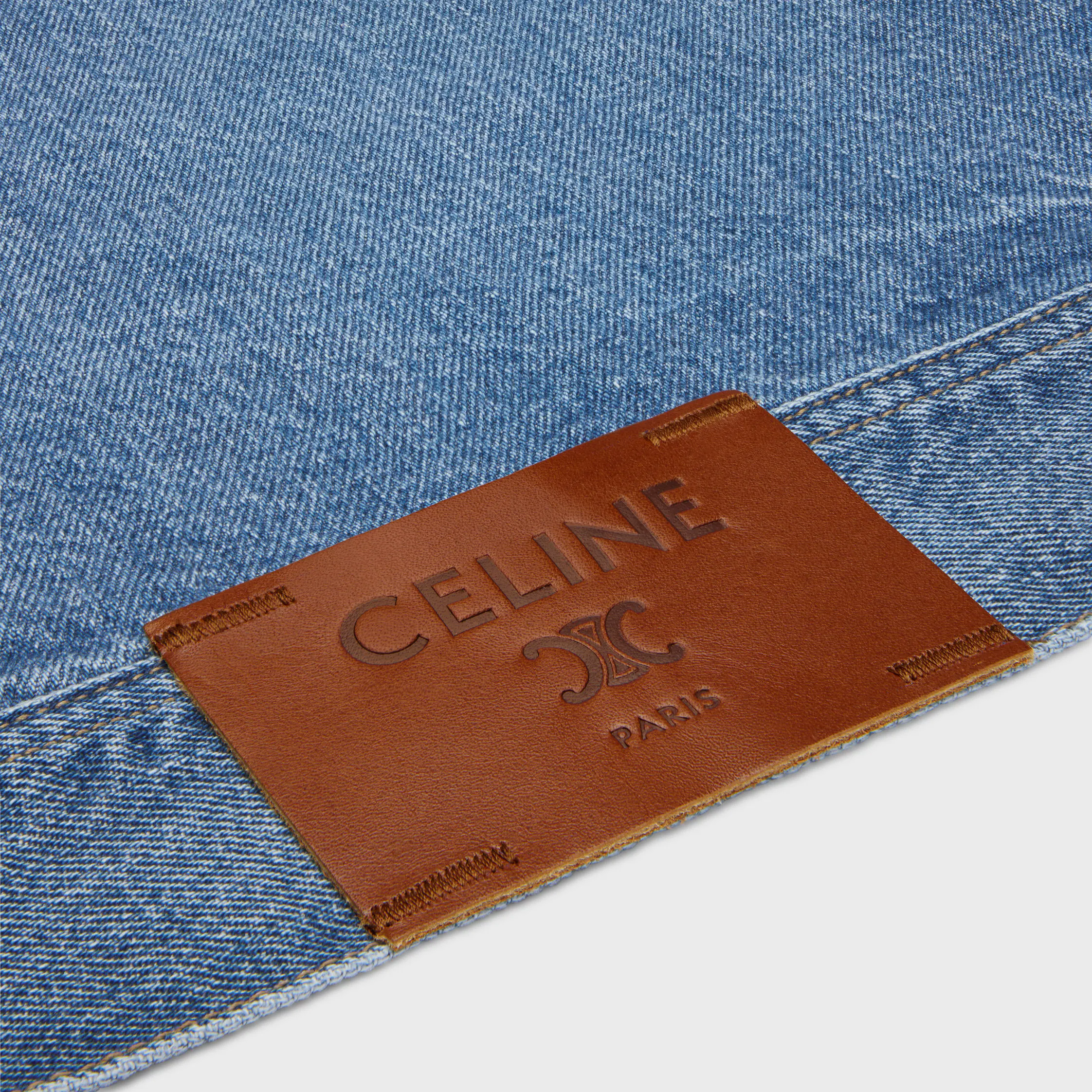 Trucker-Jacke aus Baumwolldenim