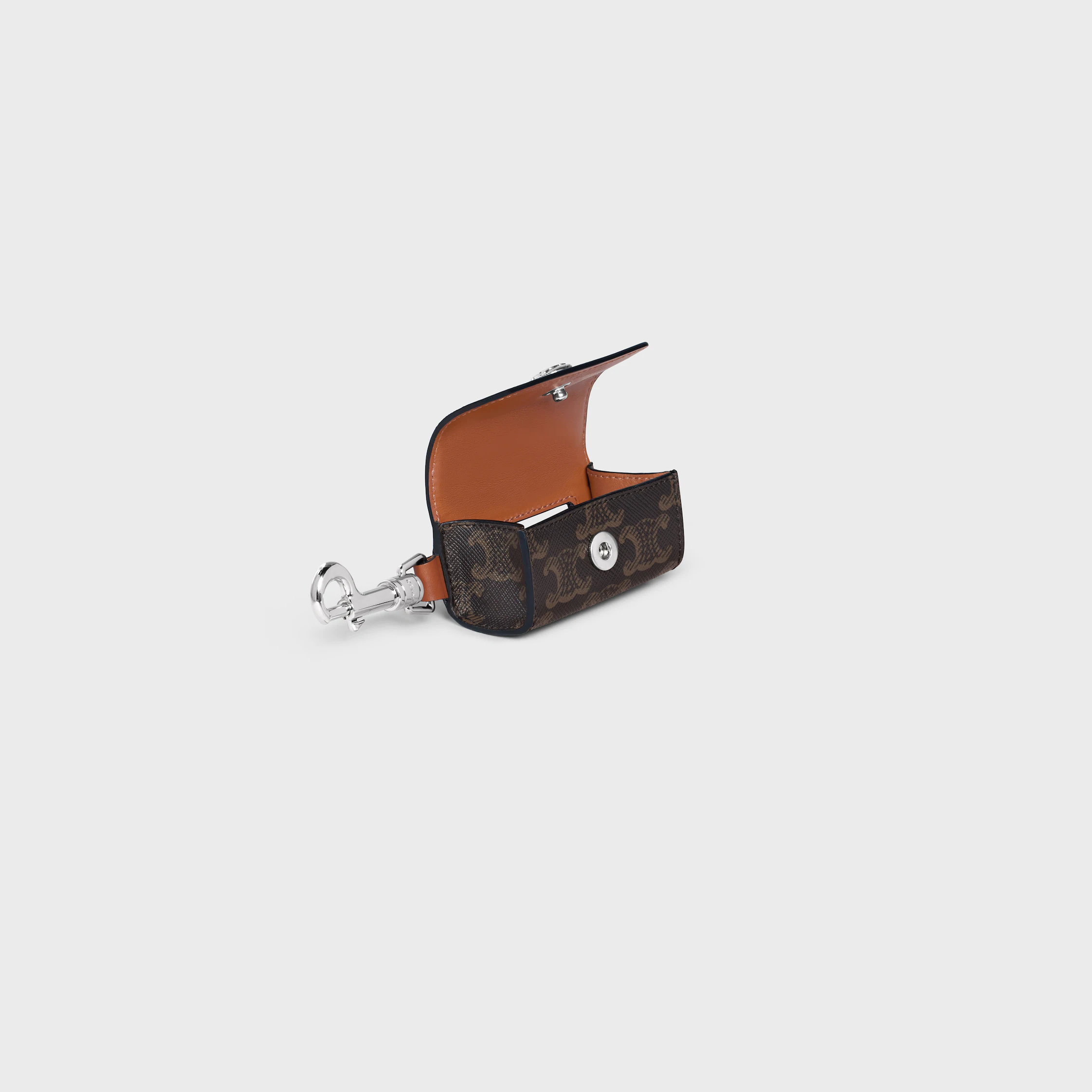 Hundetaschenhalter aus Triomphe Canvas und Kalbsleder