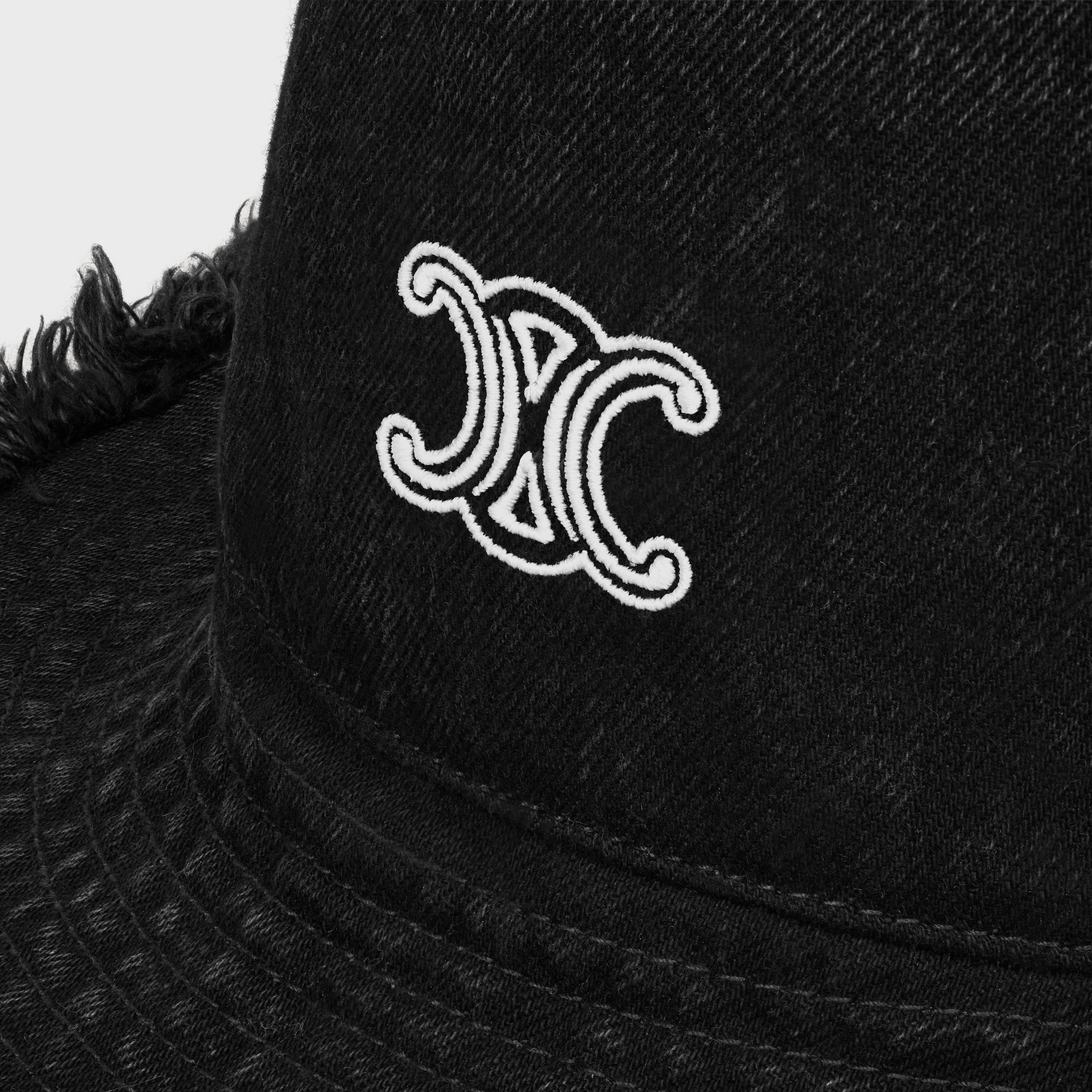 Buckethut aus Baumwolldenim