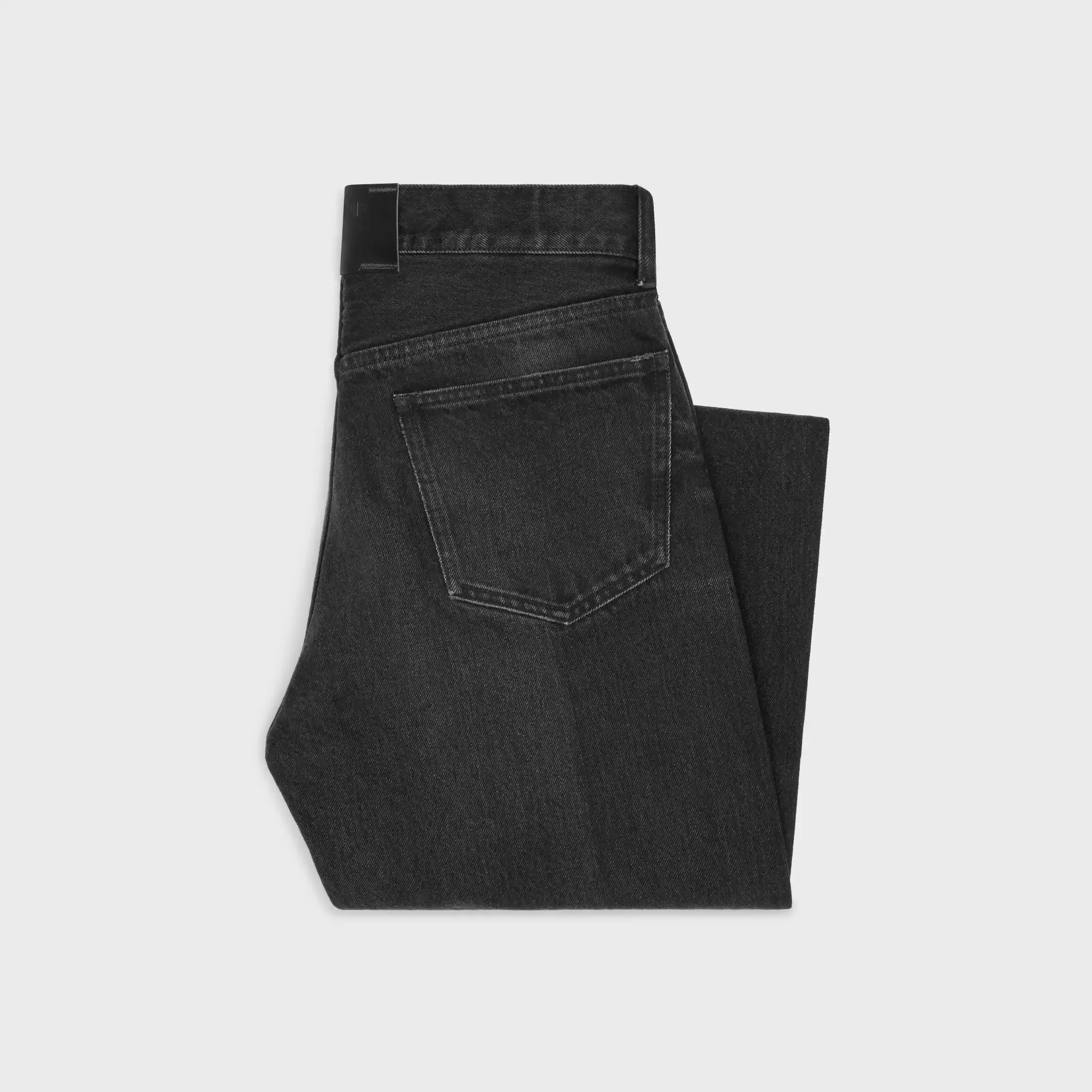 Boyfriend-Jeans 001 aus Baumwoll-Denim
