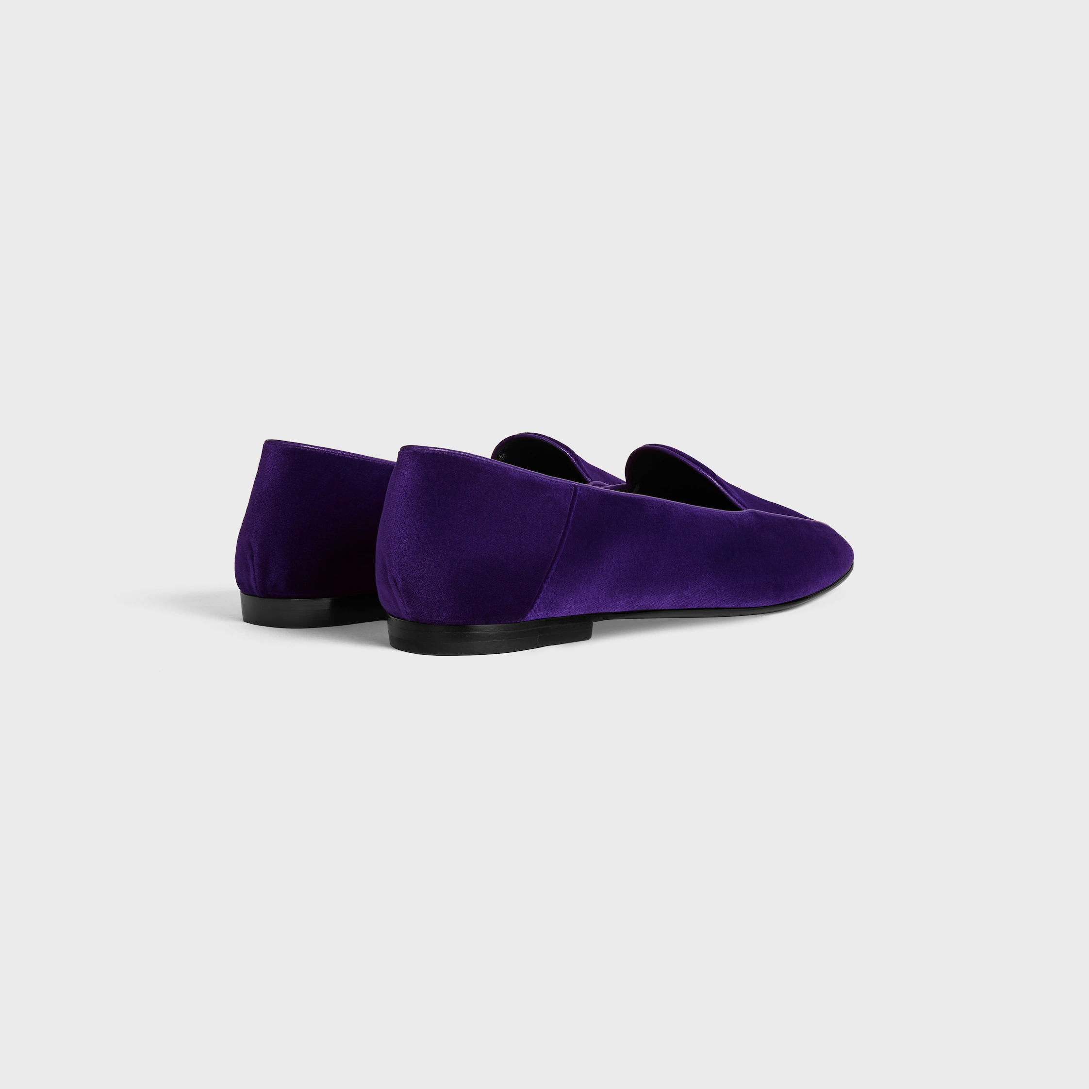 AURA LOAFER MIT TRIOMPHE IN SAMT