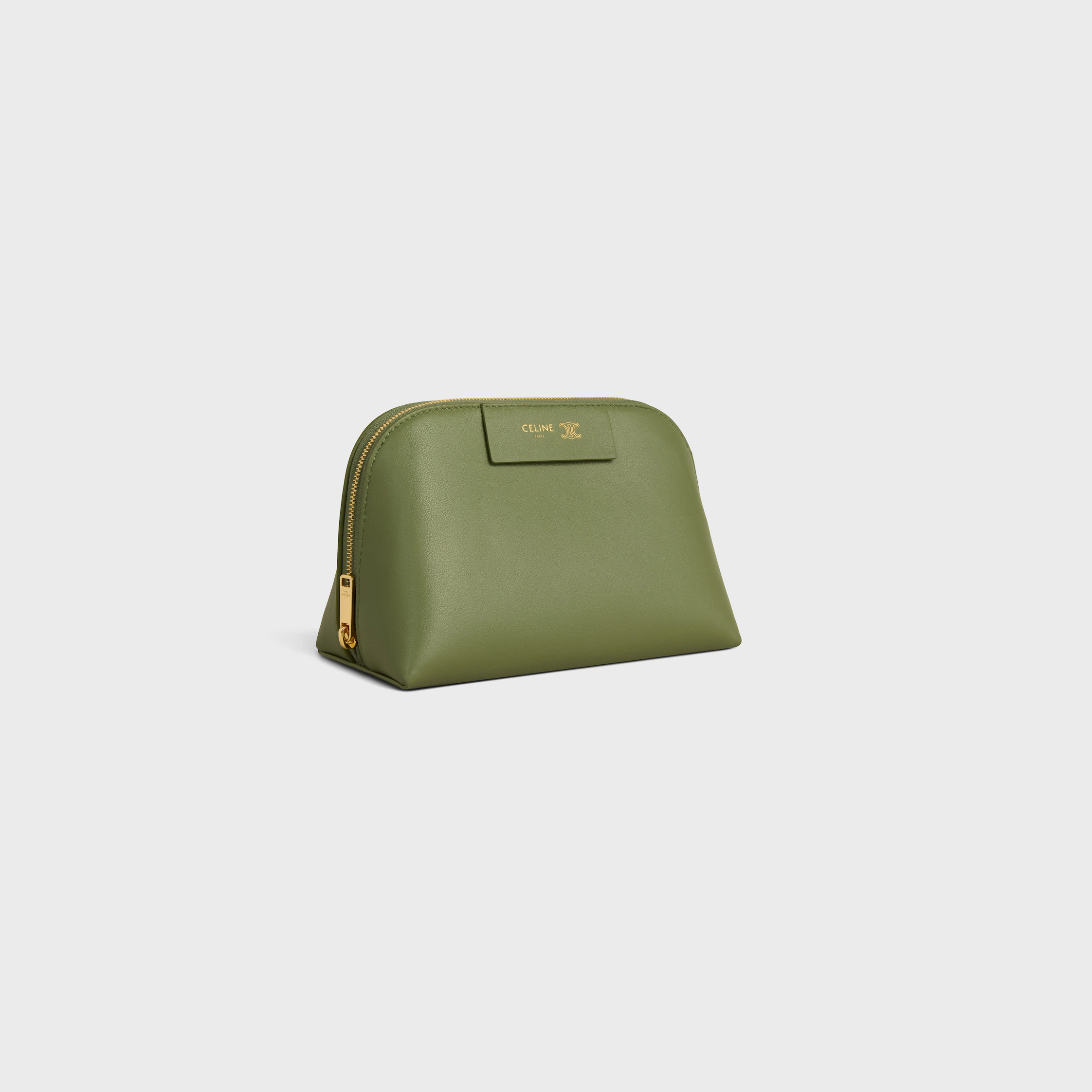 LIPSTICK COSMETIC POUCH AUS GLATTEM KALBSLEDER