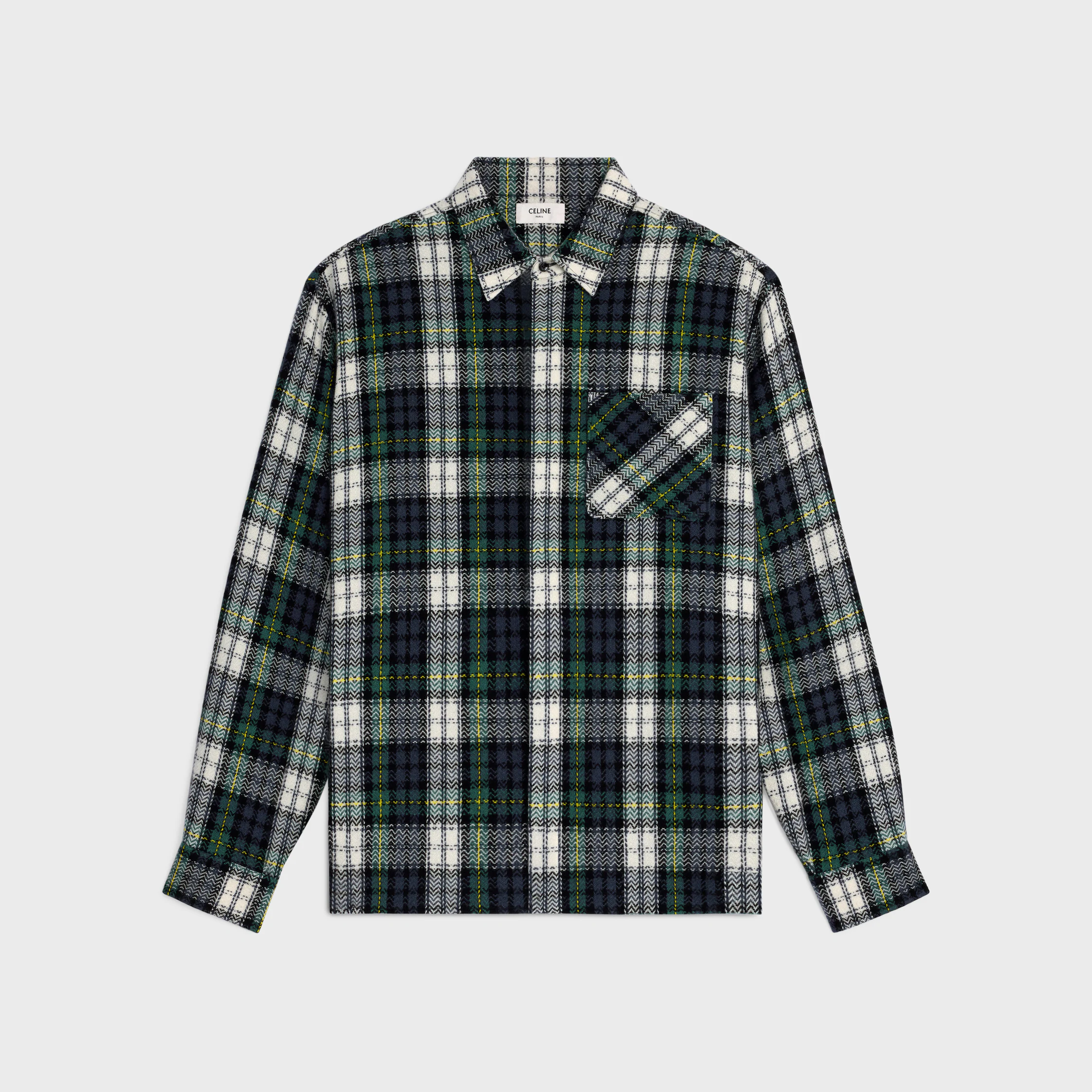 Overshirt IN Tartan Kaschmir