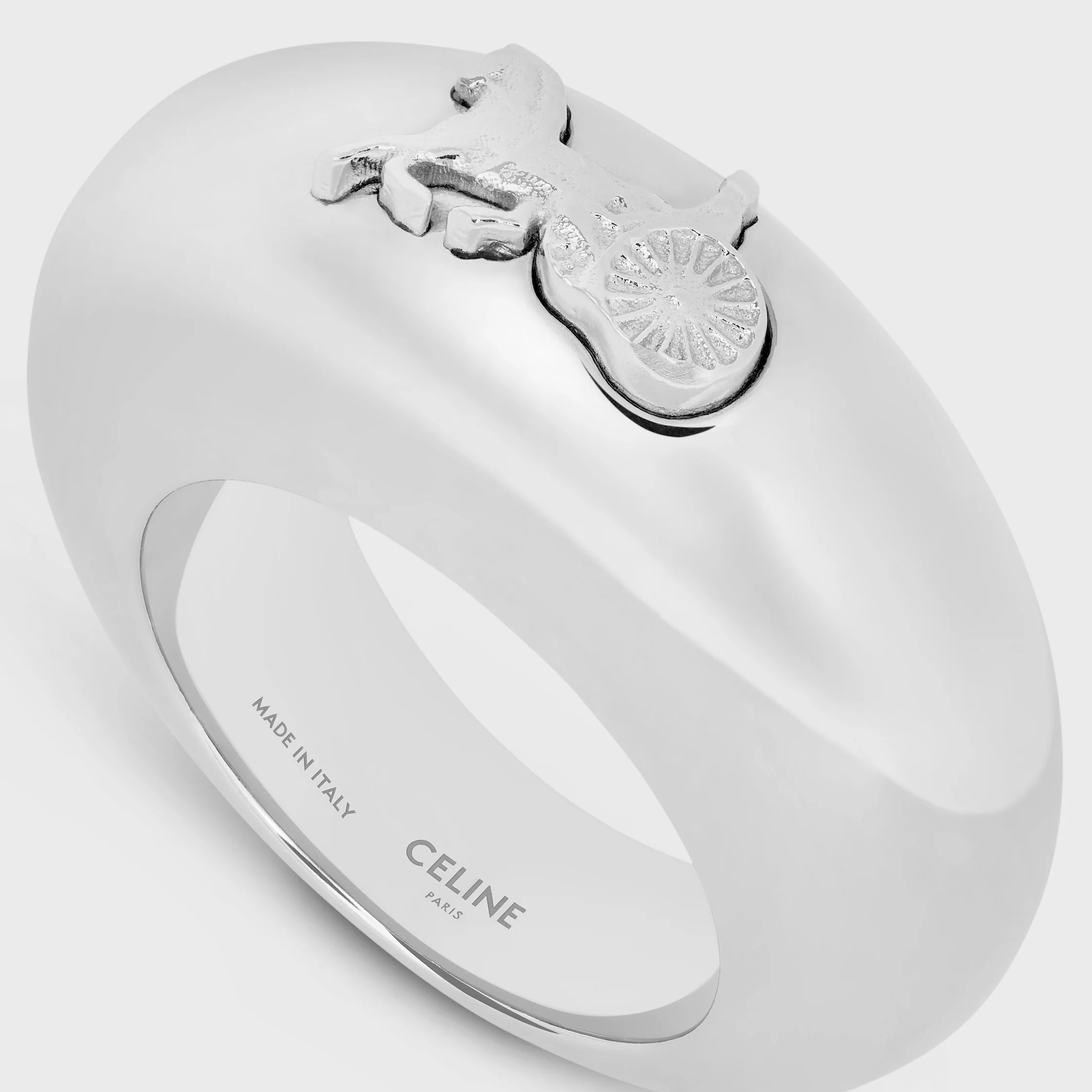 Celine Sulky Ring aus Messing mit Rhodium-Overzug