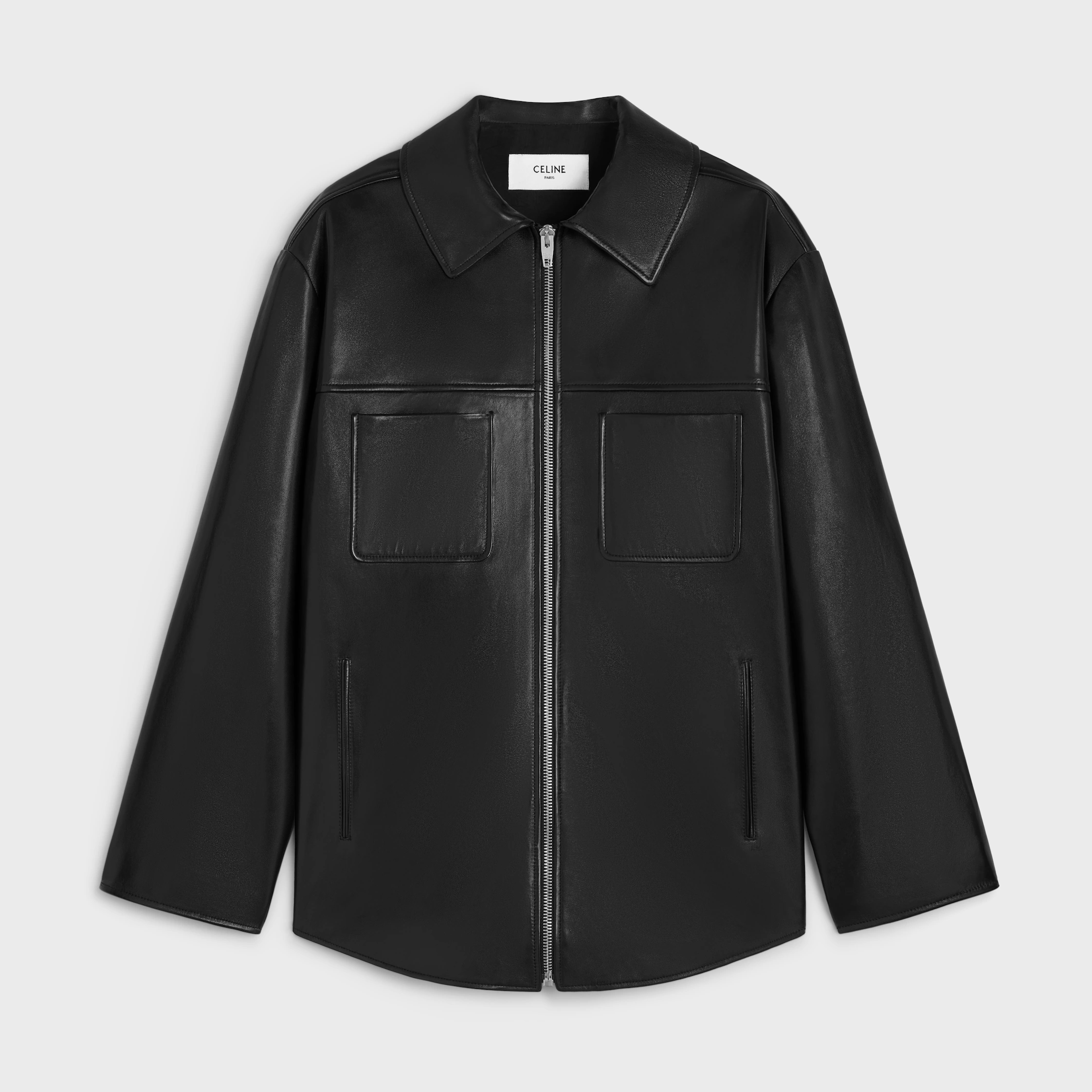 Overshirt IN Lammleder