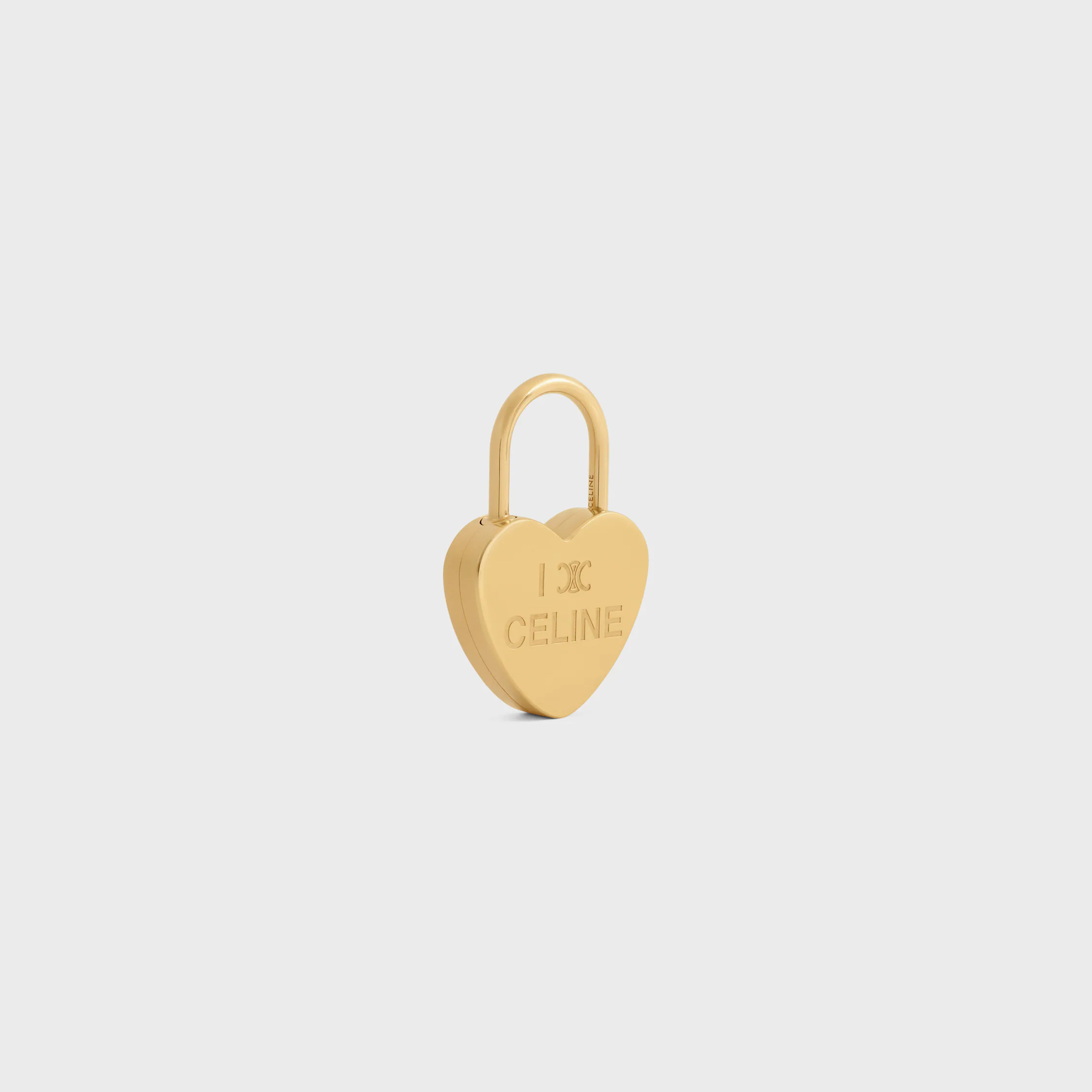 CHARMS HERZ-VERSCHLUSS AUS BRONZE MIT GOLDFINISH