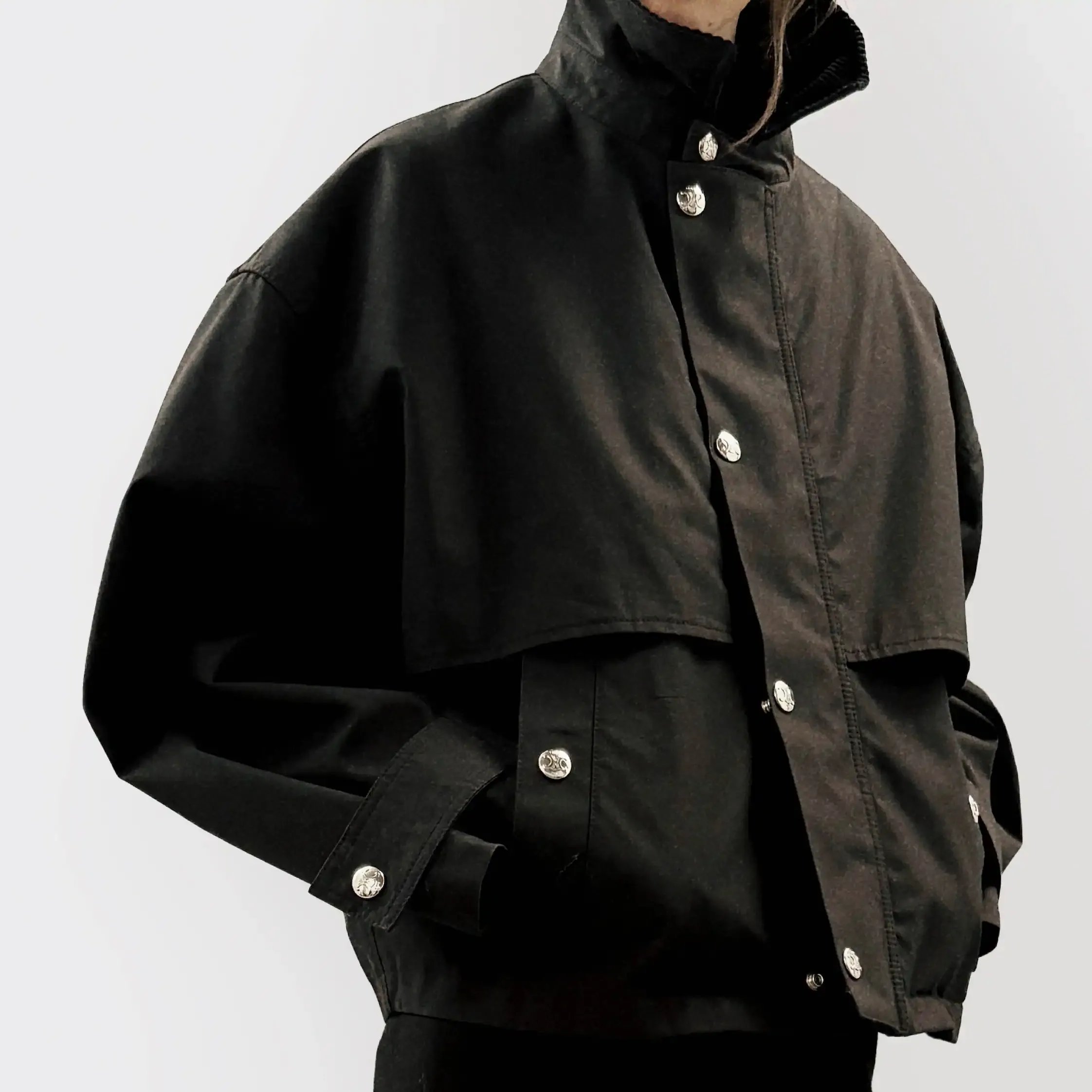 Jacke aus Wachstuch