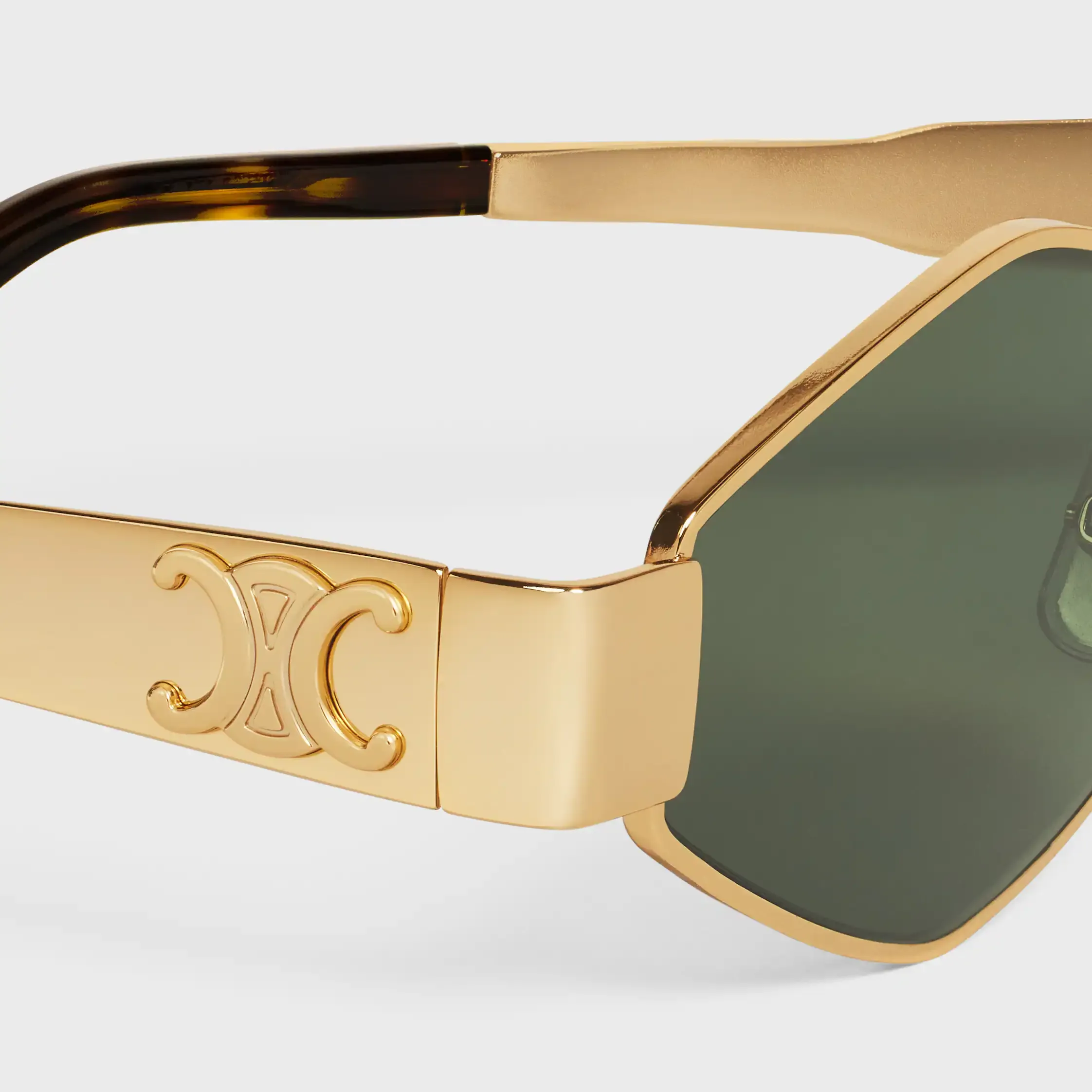 Sonnenbrille Triomphe Metal 02 in Metall