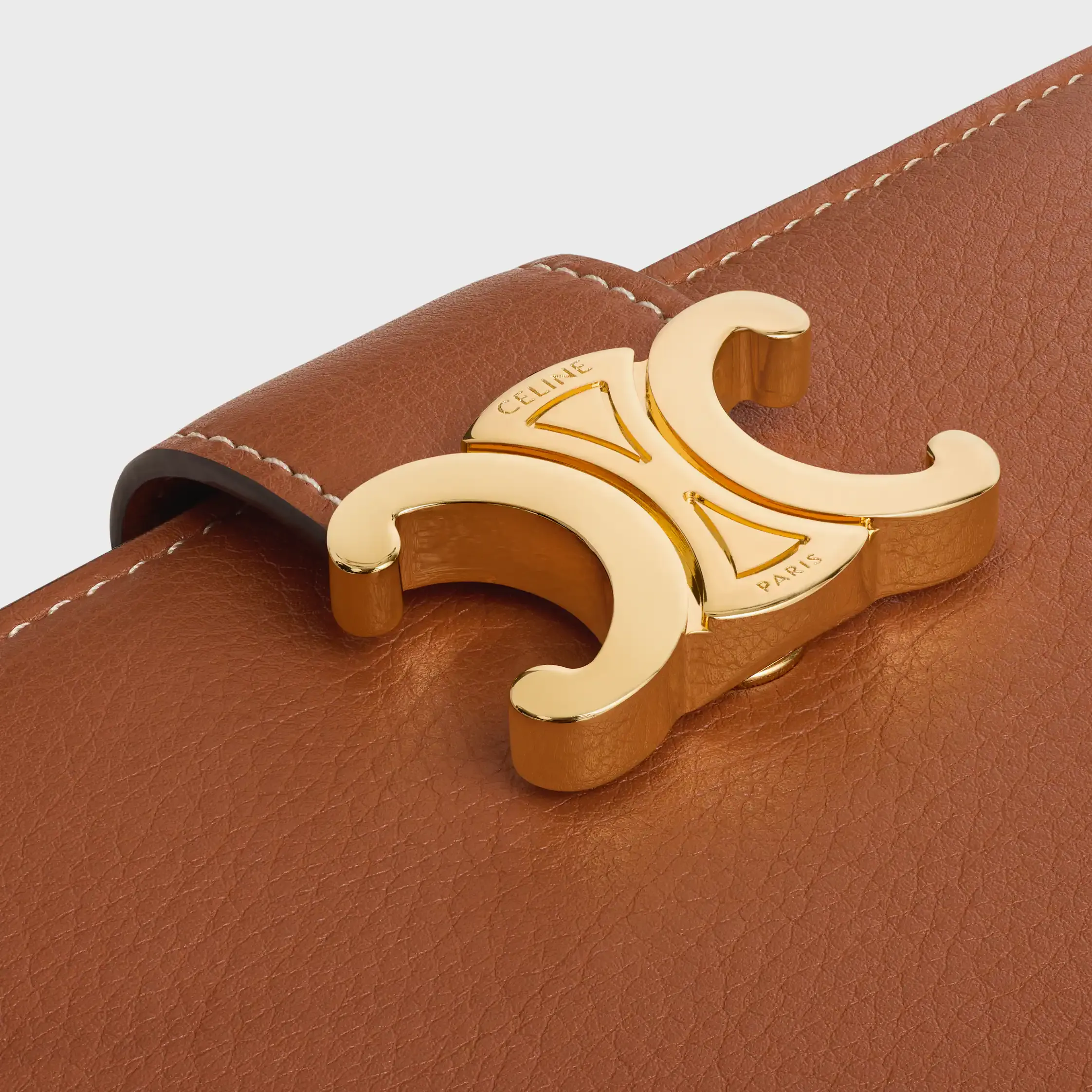 MEDIUM STRAP WALLET NINO IN WEICHEN GRAINIERTEN KALBSLEDER