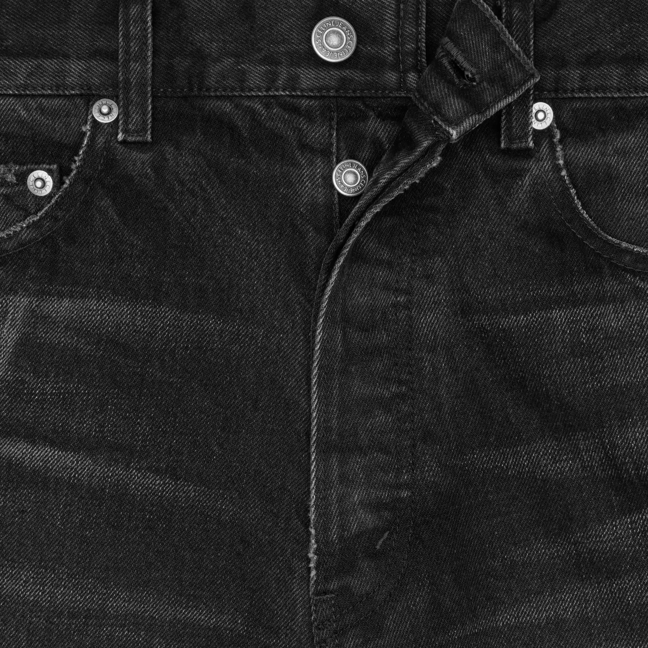 Boyfriend-Jeans 001 aus Baumwoll-Denim