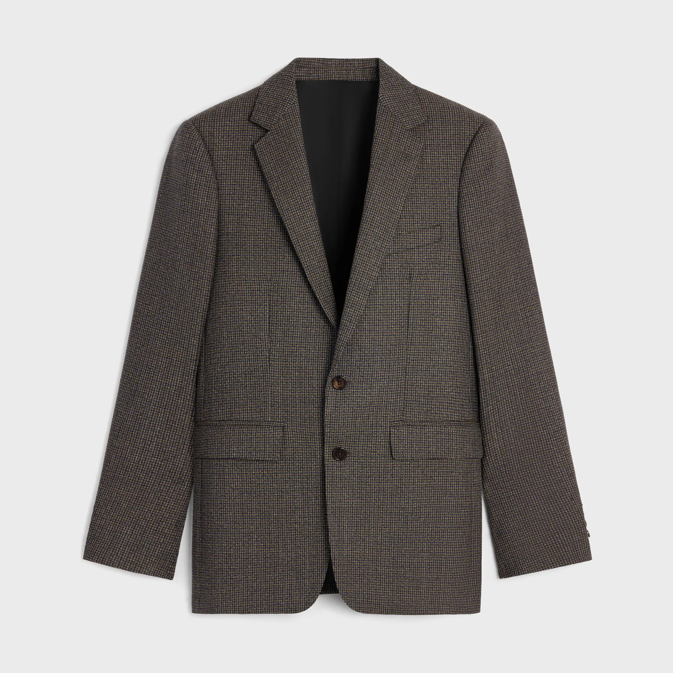 klassische Jacke IN MICROSCHAFSCHURWOLLE