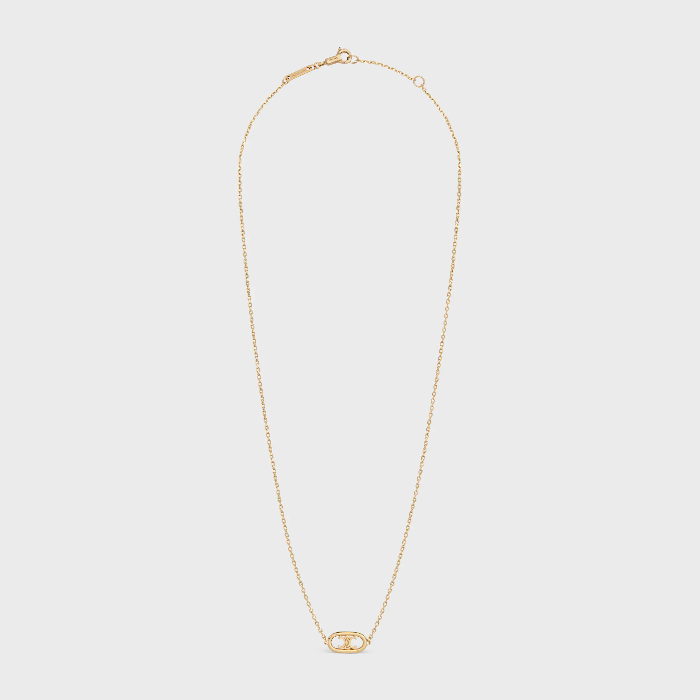 Halskette Maillon Triomphe in Gelbgold