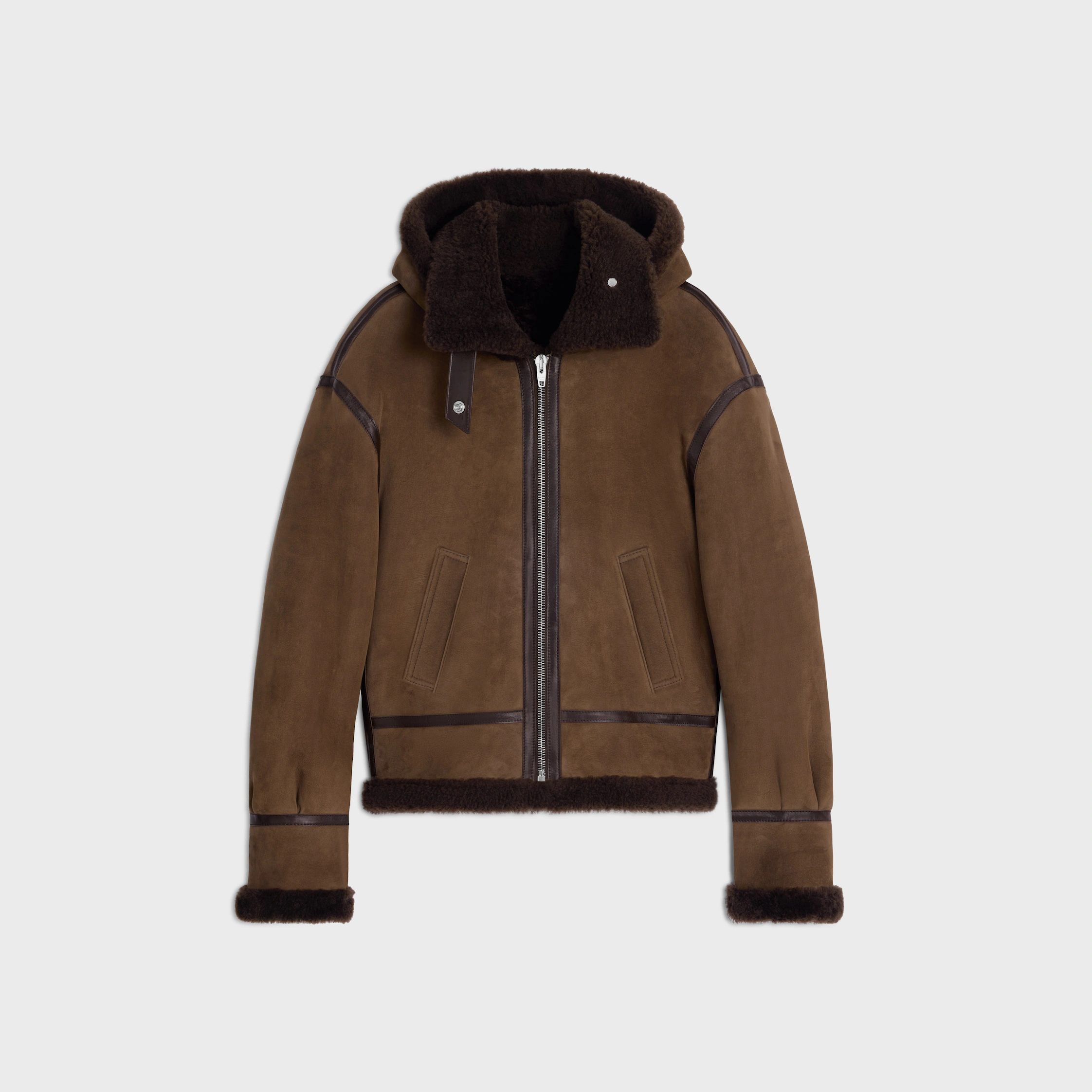 Aviator-Jacke IN Wildleder