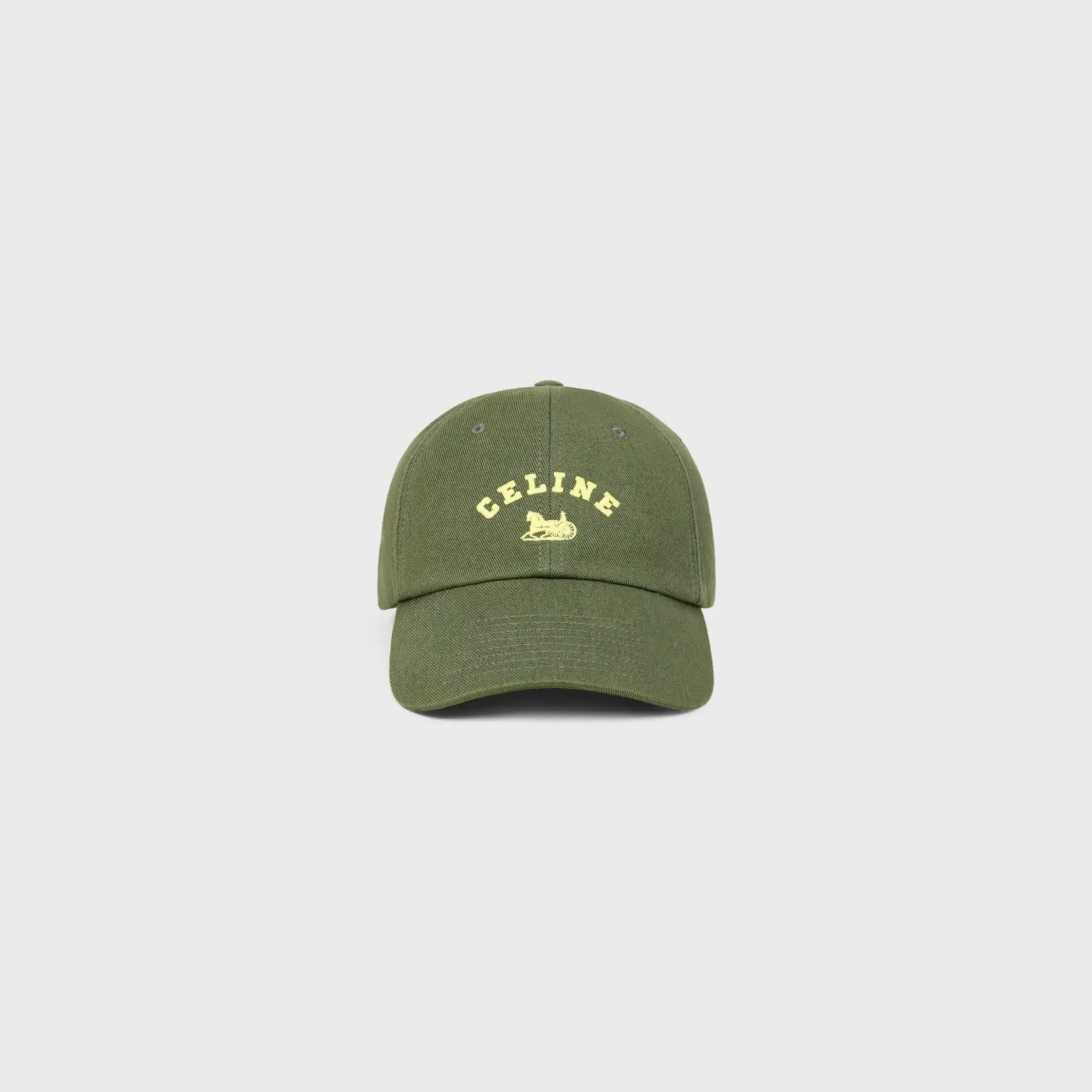 Celine Richelieu Cap aus Baumwolltwill