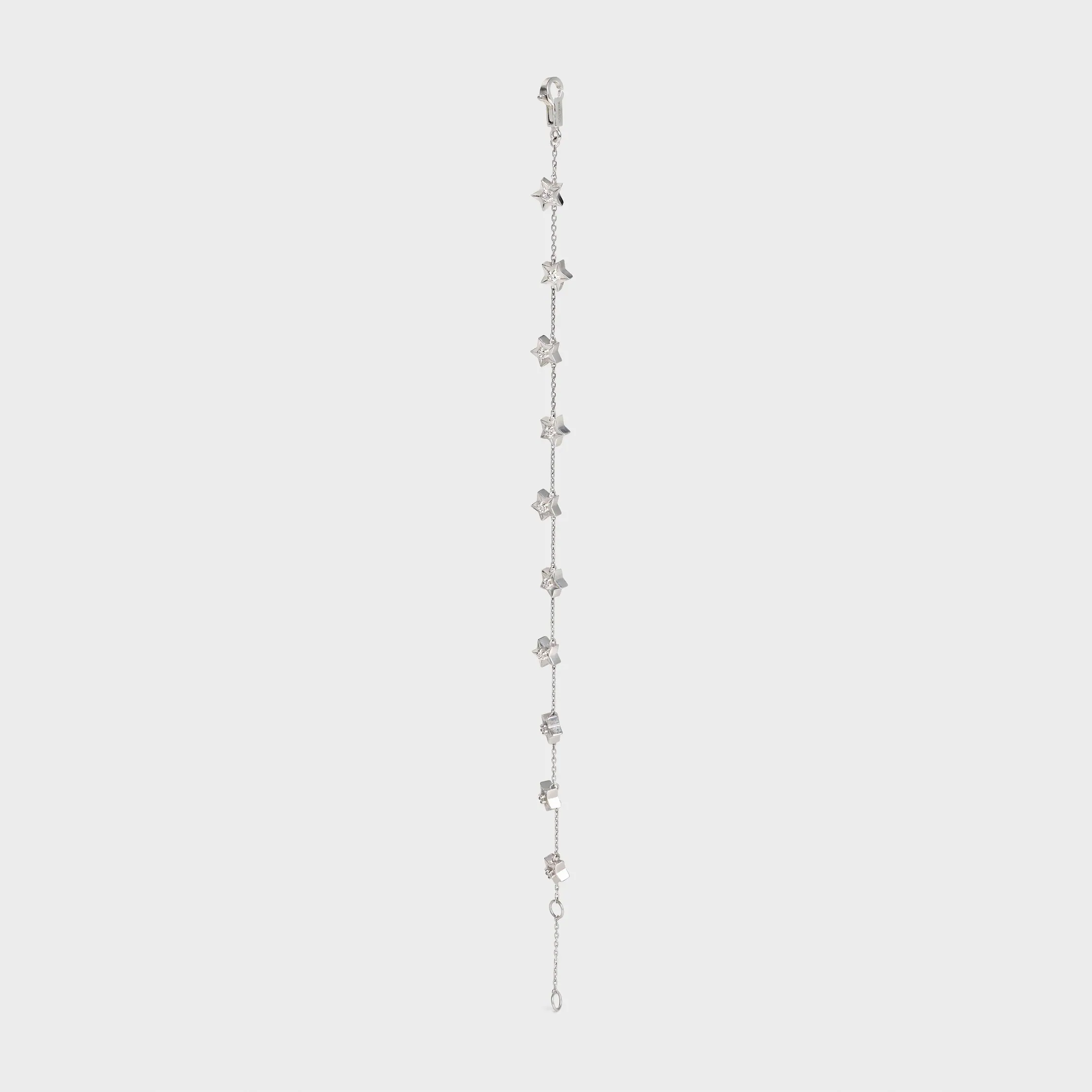 Etoile Celine Mehrstern-Armband in Weißgold und Diamanten