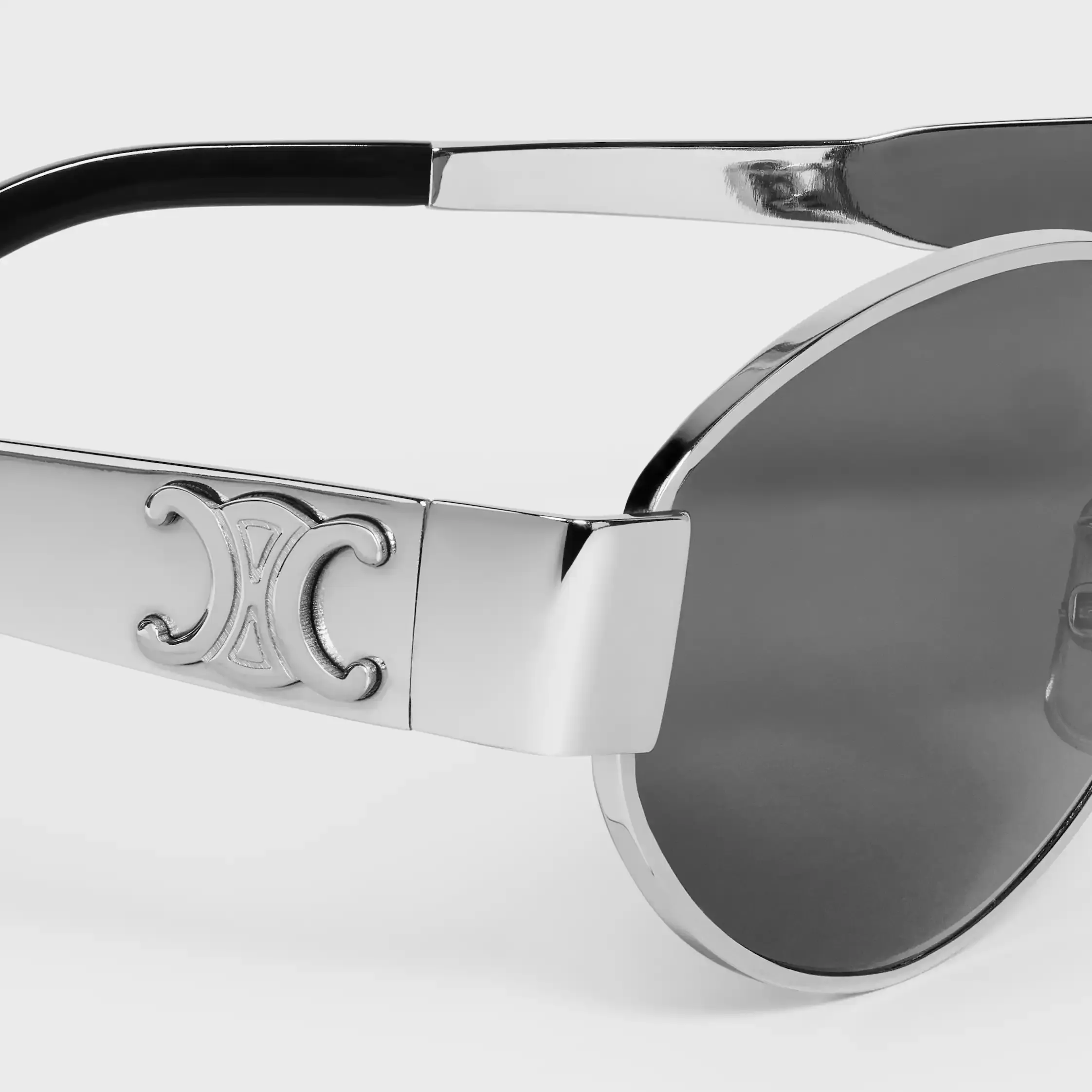 Sonnenbrille Triomphe Metal 01 in Metall
