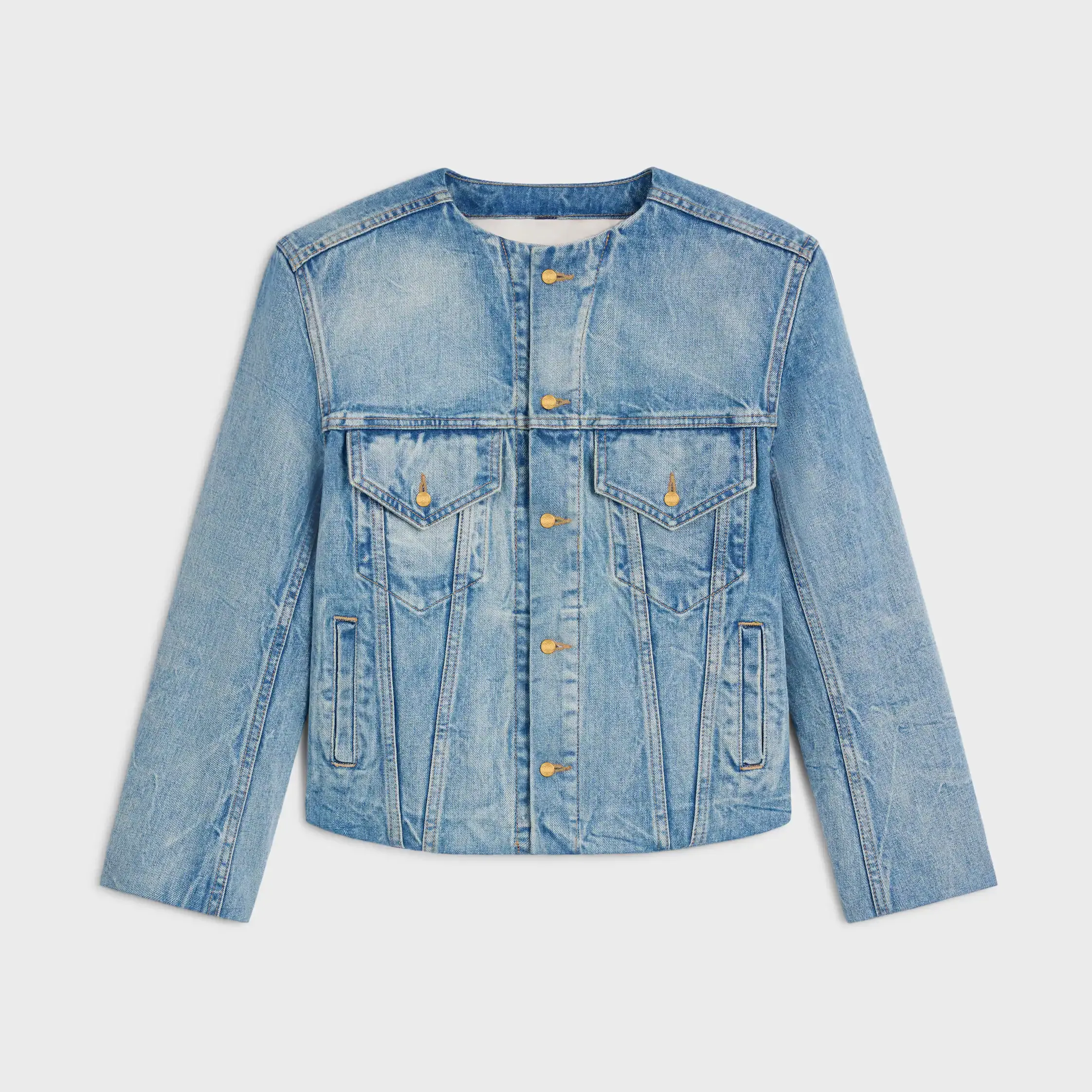 JACKE AUS DENIM