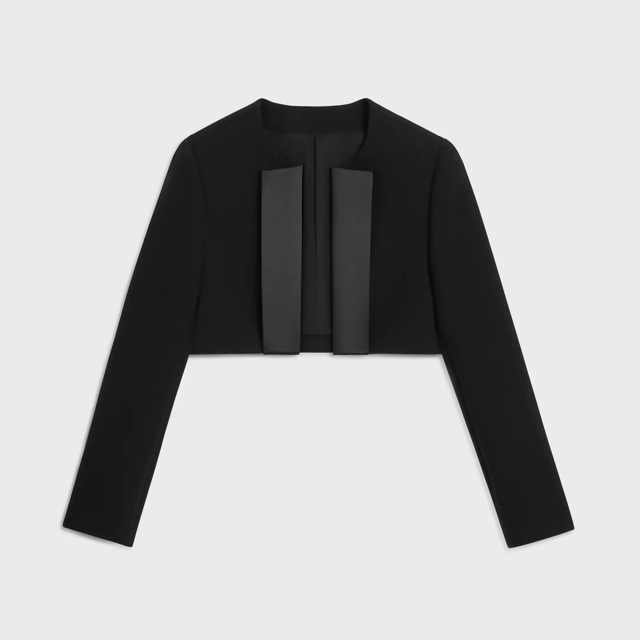Bolero-Jacke IN Doppelwollcrepe