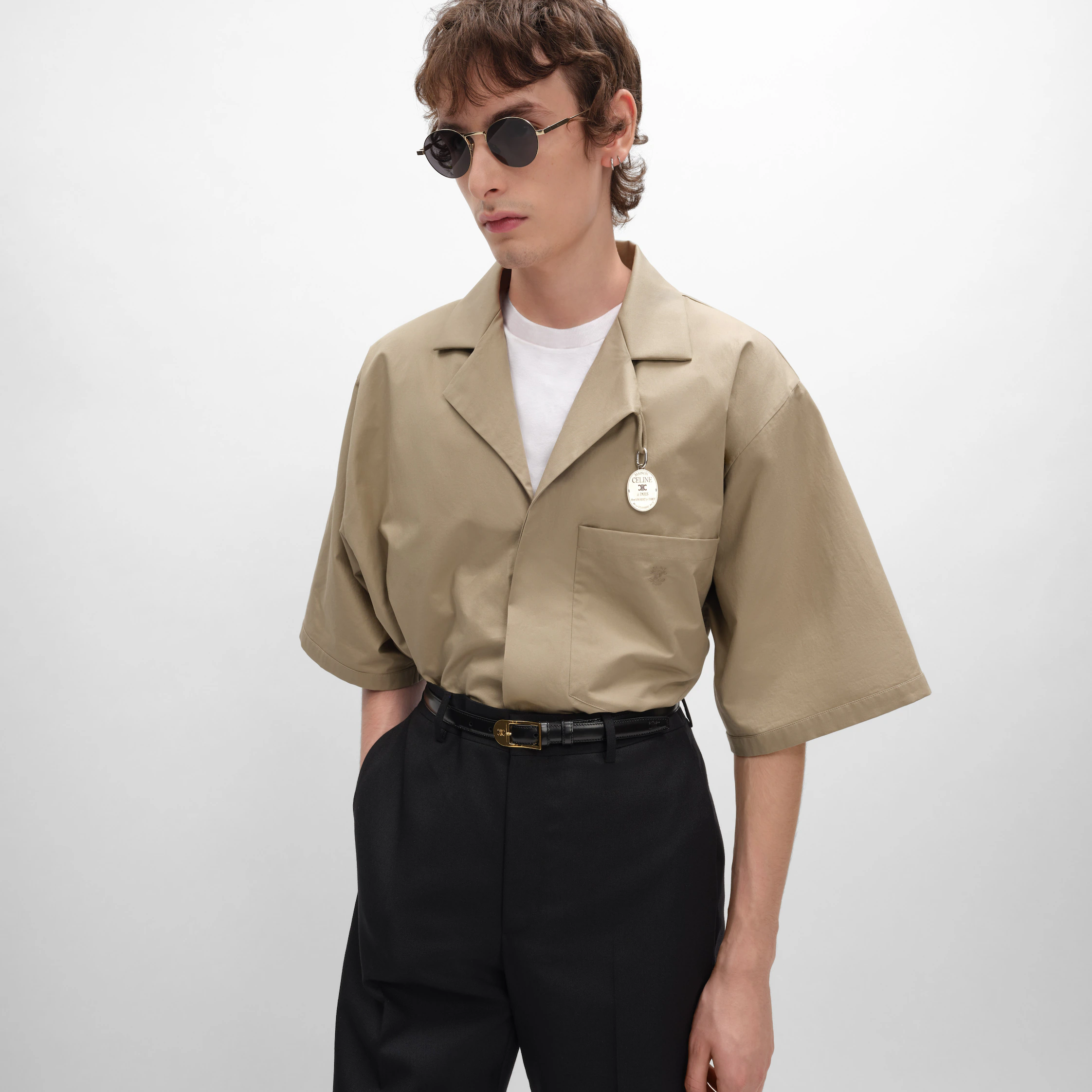 SCOUT SHIRT AUS LEICHTER BAUMWOLLE GABARDINE
