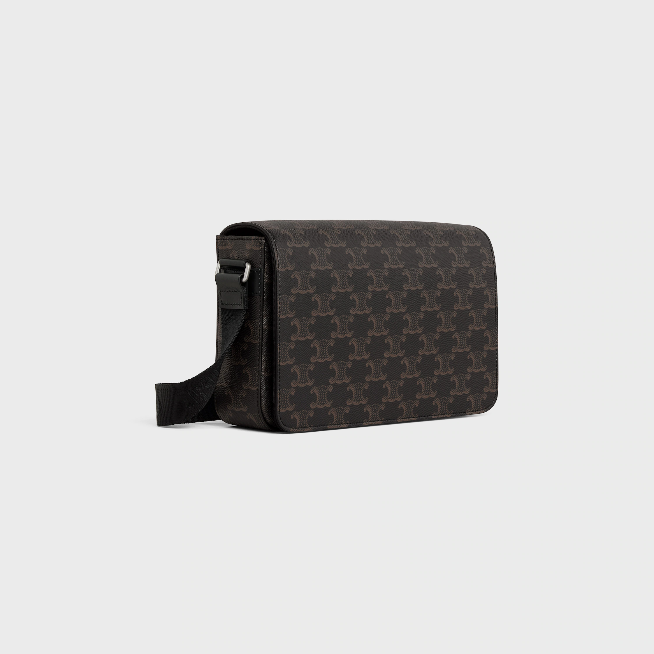 Flap-Messenger-Tasche IN TRIOMPHE-CANVAS UND KALBSLEDER