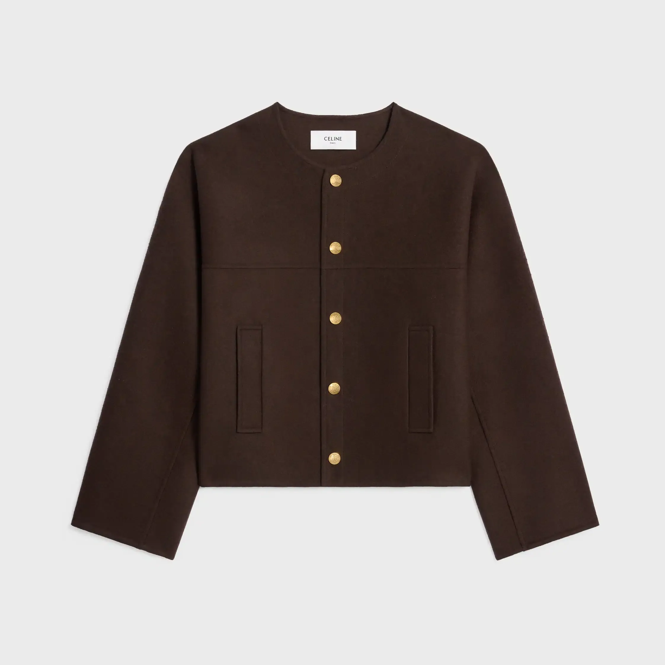 Cardiganjacke IN DOPPELSEITIGEM KASCHMIR